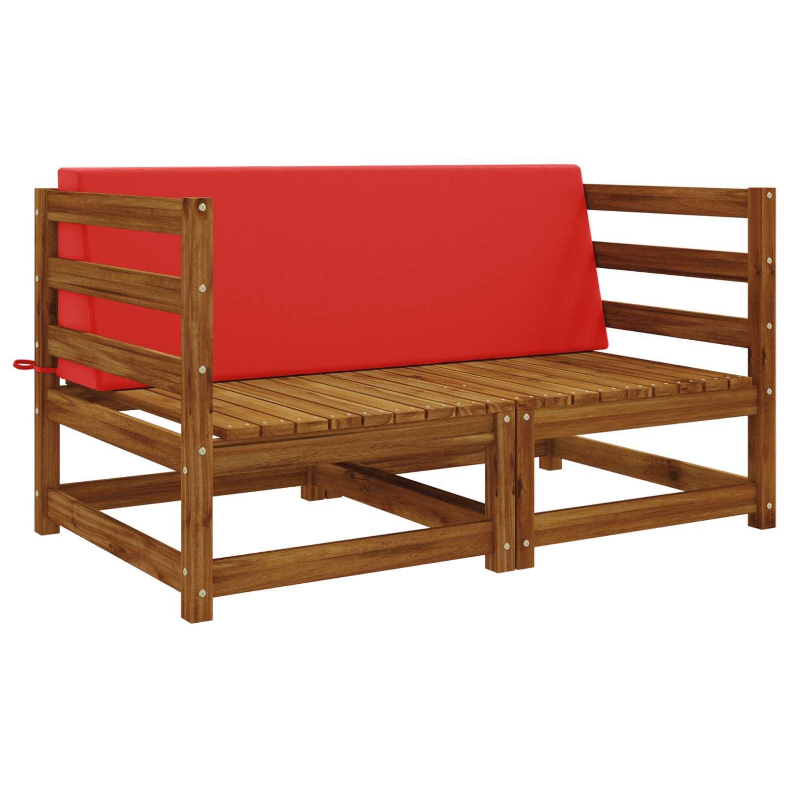 Rugkussen SOEST 100% Polyester Rood 120 x 20 x 40 cm image 2
