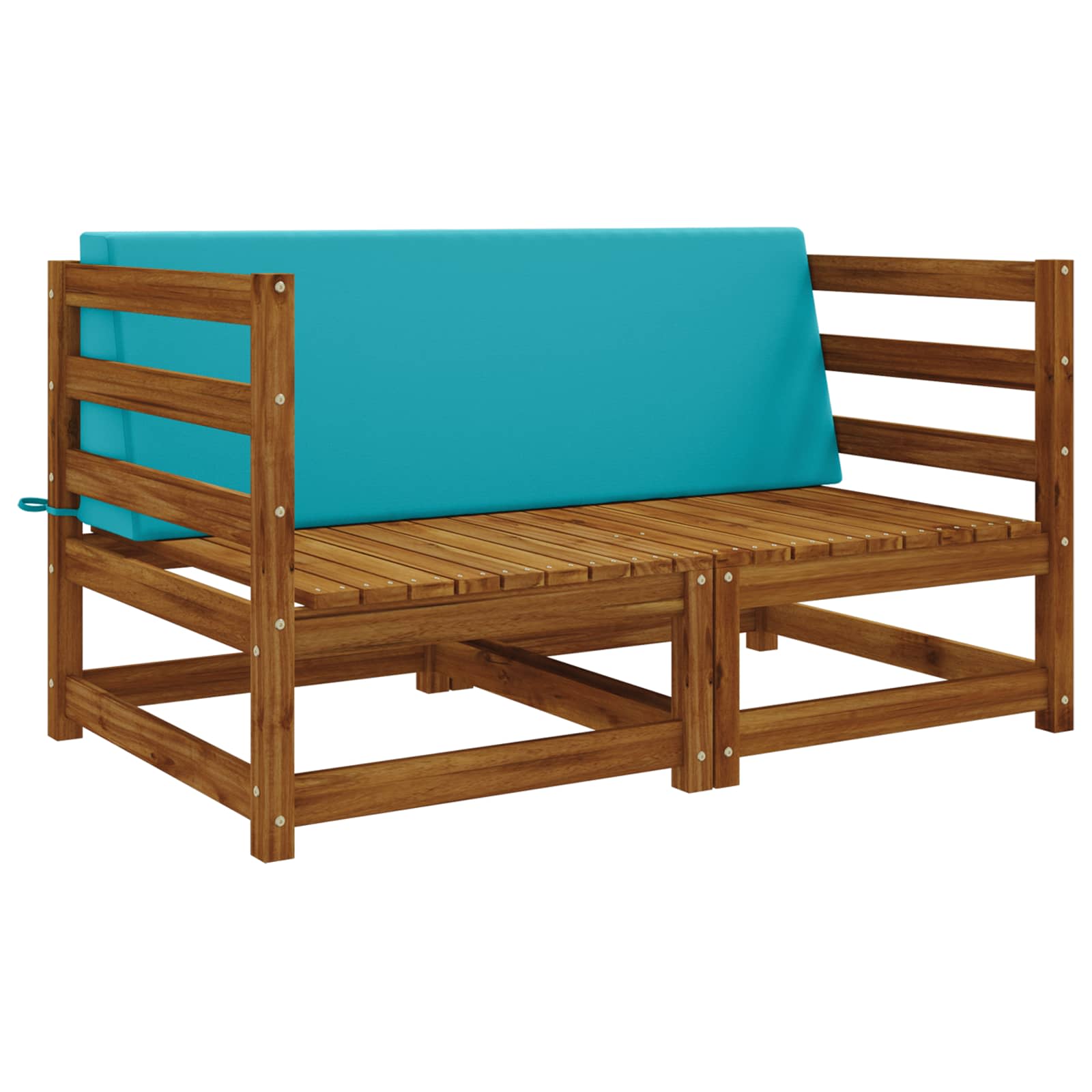 Rugkussen SOEST 100% Polyester Turquoise 120 x 20 x 40 cm image 2