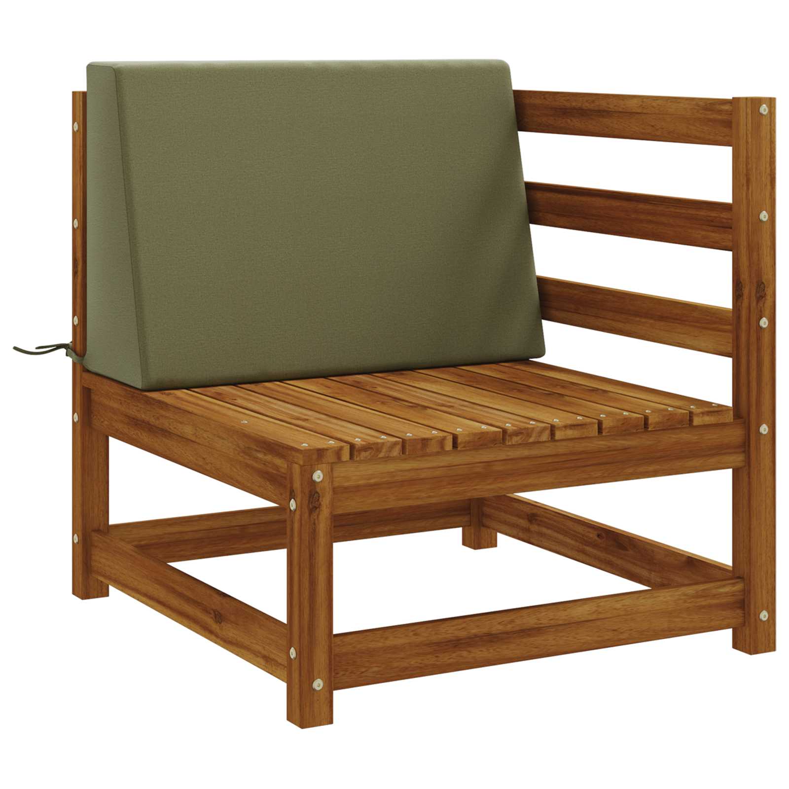 Rugkussen SOEST 100% Polyester Olijfgroen 60 x 20 x 40 cm image 2