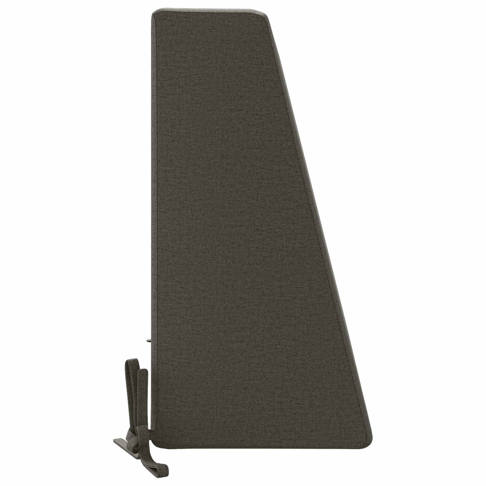 Rugkussen SOEST 100% Polyester Antraciet 60 x 20 x 40 cm image 4
