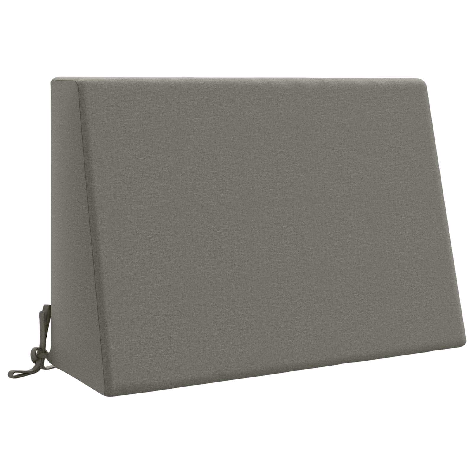 vidaXL Podložka na operadlo SOEST 100% polyester Sivá 60 x 20 x 40 cm