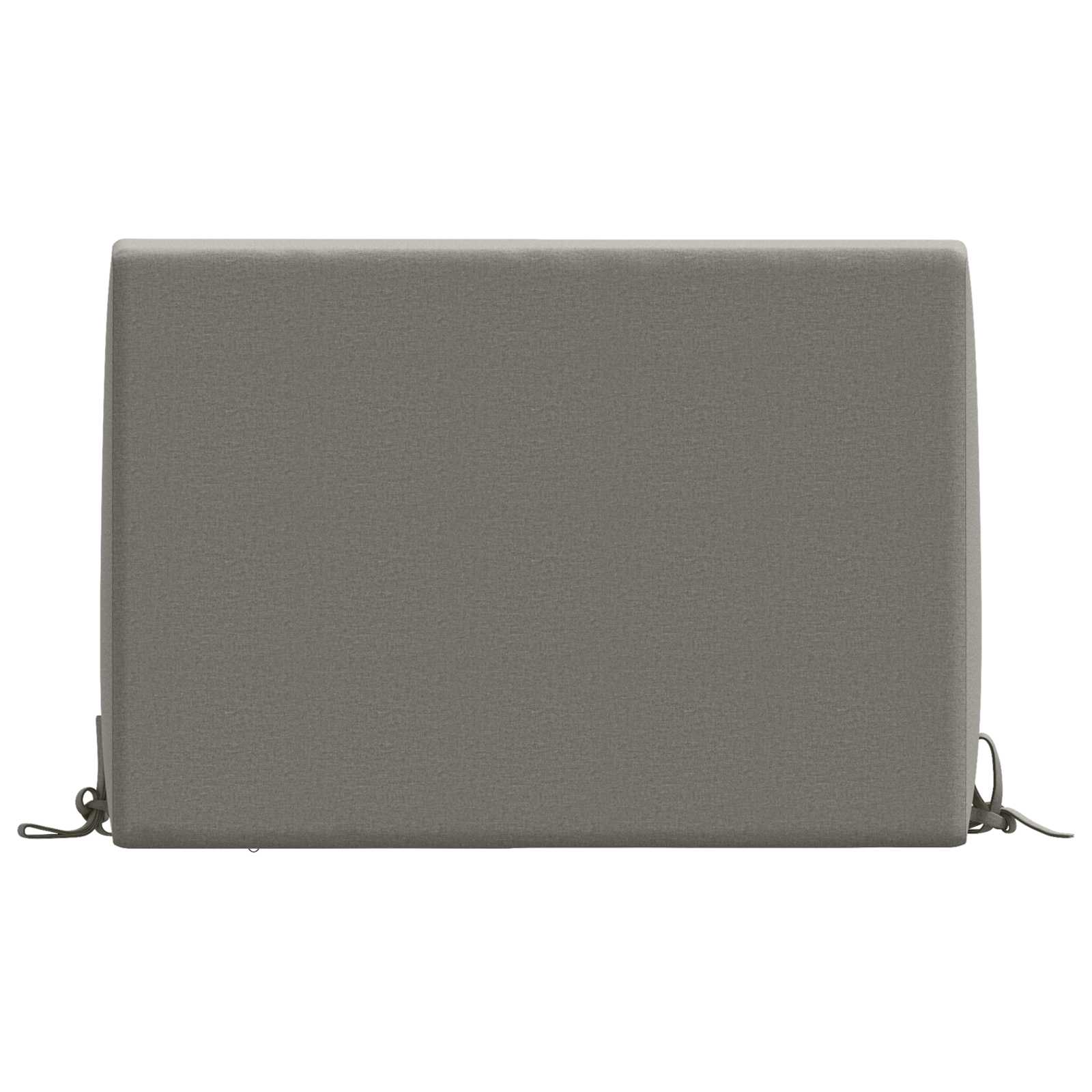vidaXL Rugkussen SOEST 100% Polyester Grijs 60 x 20 x 40 cm, foto 4