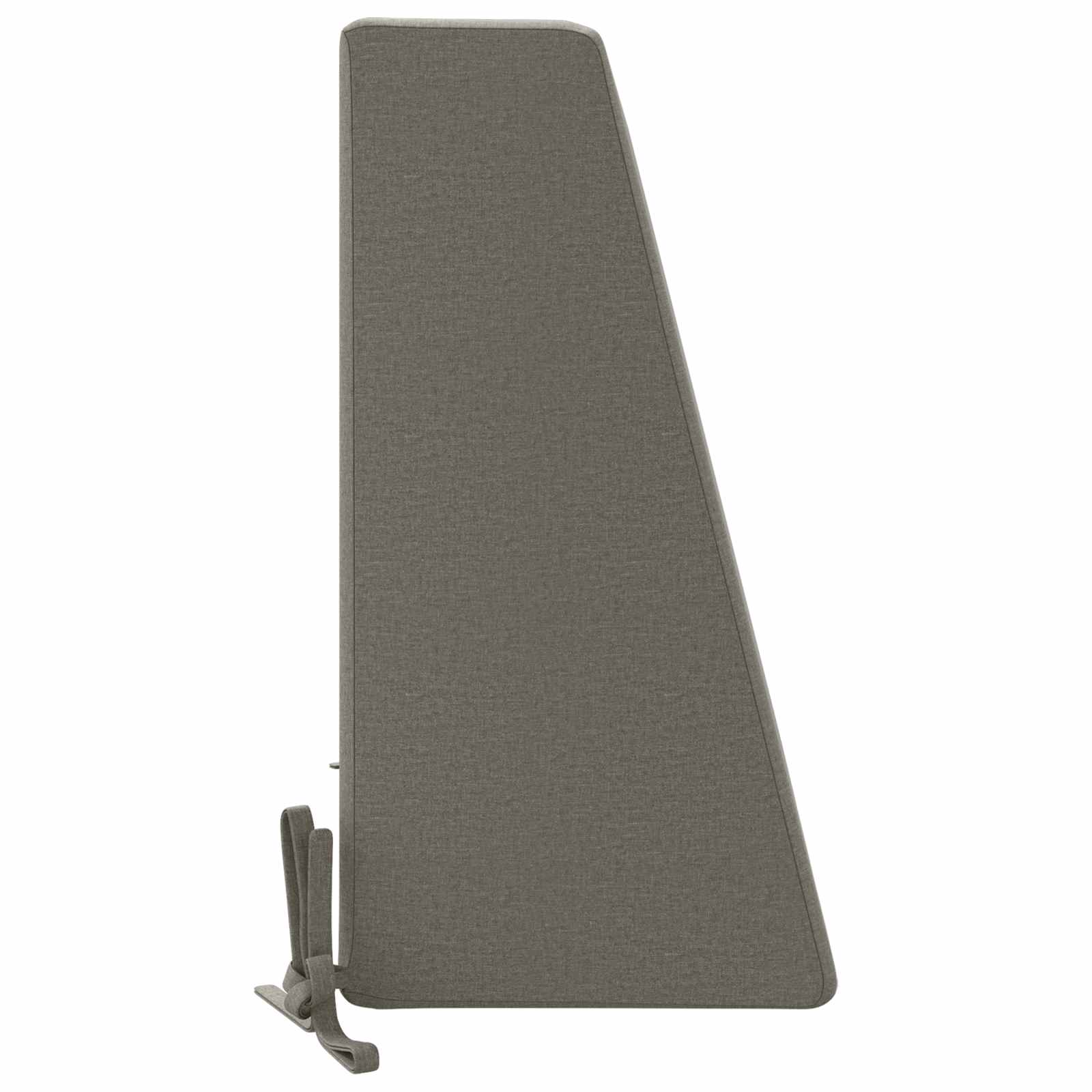 Rugkussen SOEST 100% Polyester Grijs 60 x 20 x 40 cm image 4
