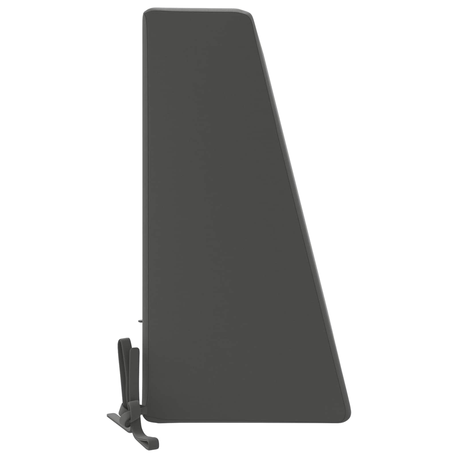 Rugkussen SOEST 100% Polyester Antraciet 60 x 20 x 40 cm image 4
