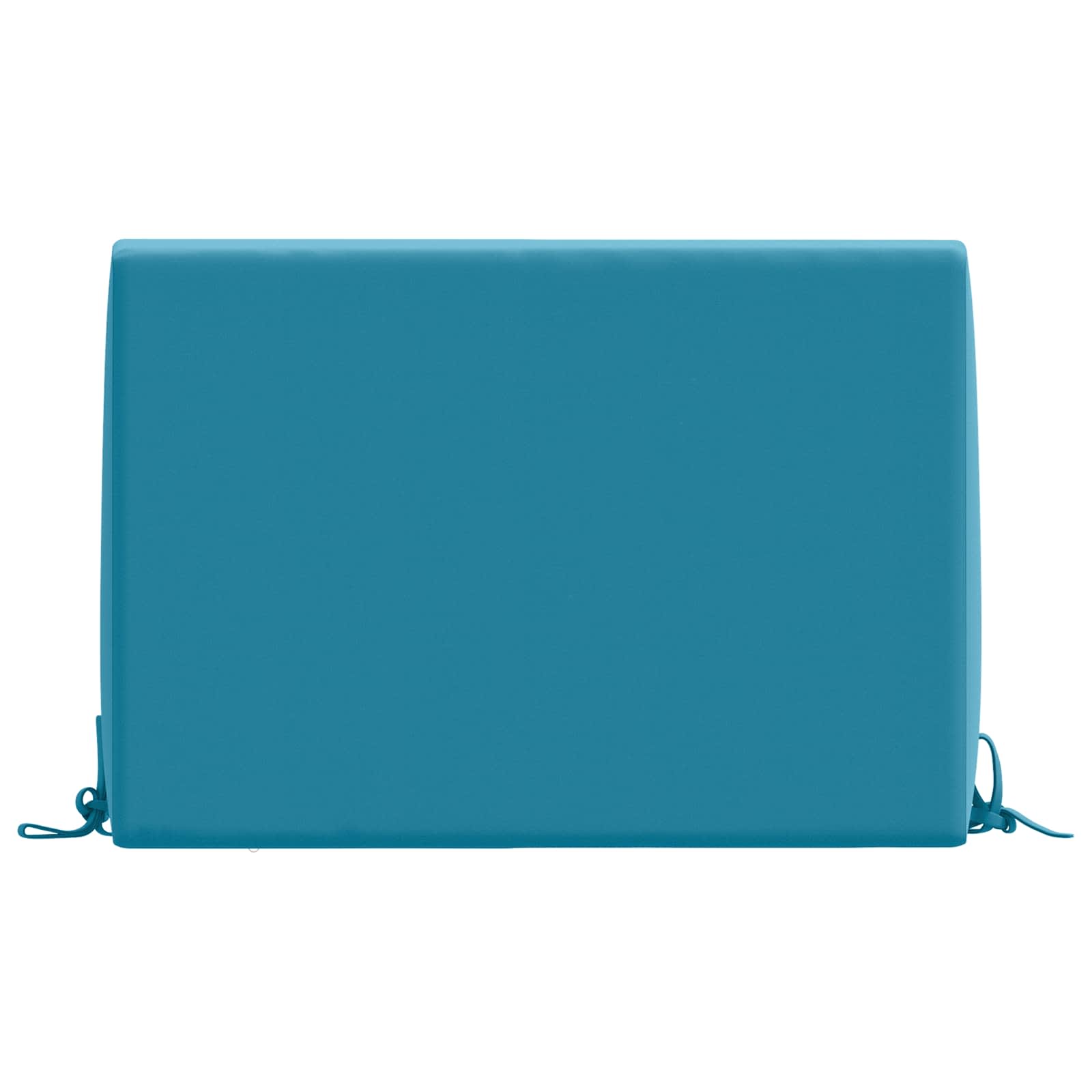 Rugkussen SOEST 100% Polyester lichtblauw 60 x 20 x 40 cm image 3