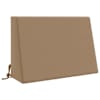 vidaXL Must padi SOEST 100% Pol&uuml;ester Pruunikashall 60 x 20 x 40 cm