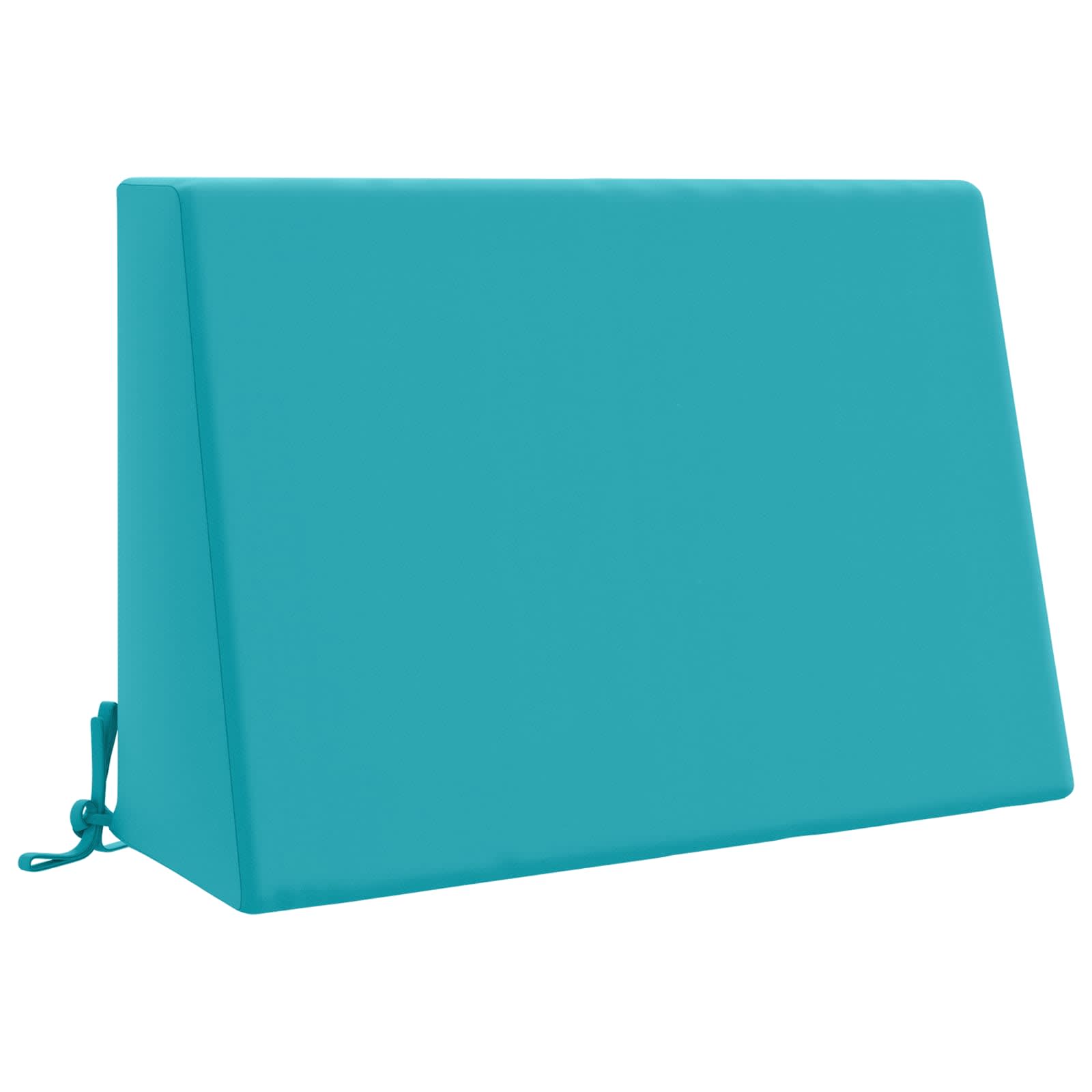 Rugkussen SOEST 100% Polyester Turquoise 60 x 20 x 40 cm image 1