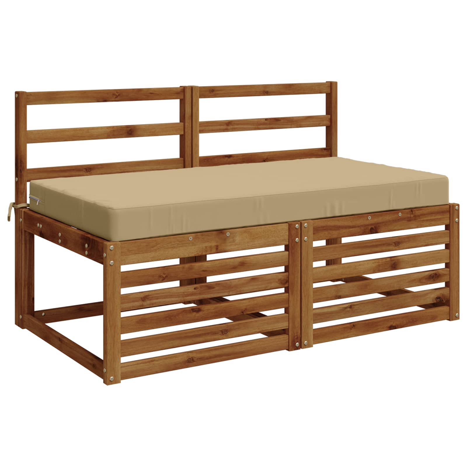 Zitkussen SOEST 100% Polyester Beige 120 x 80 x 10 cm image 2