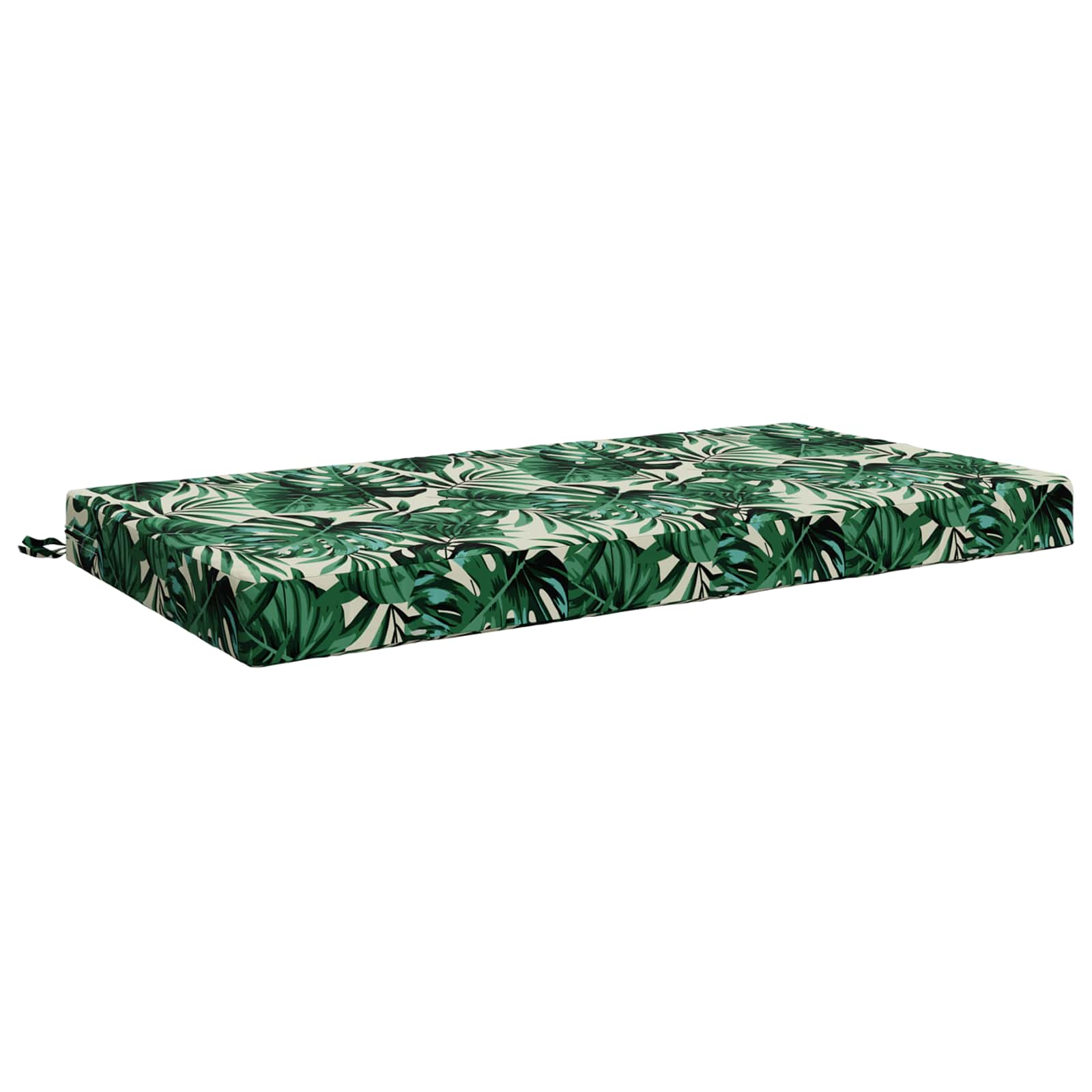 Zitkussen SOEST 100% Polyester Bladpatroon 120 x 80 x 10 cm image 1