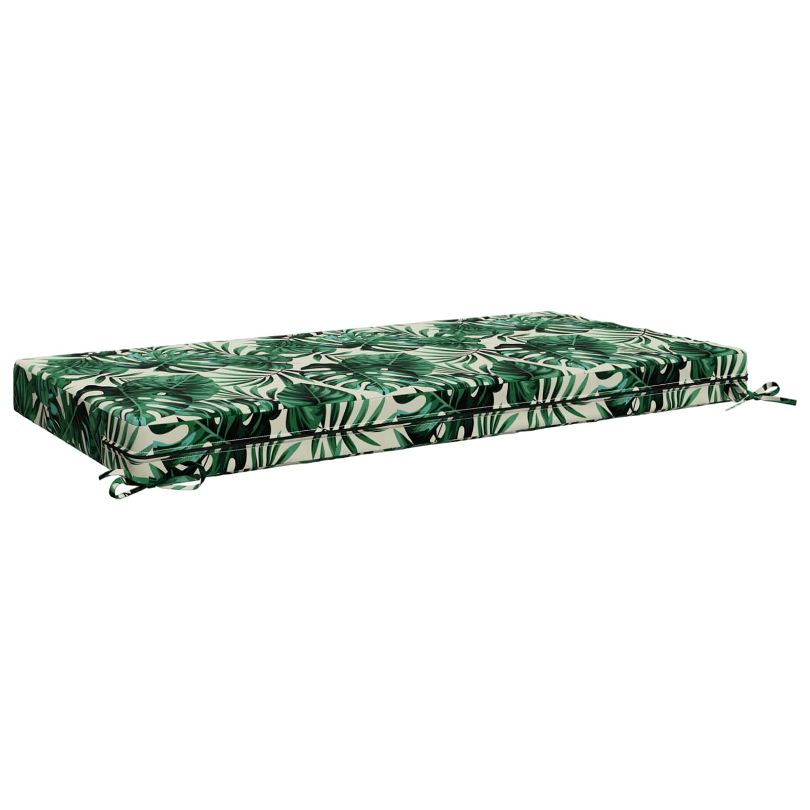 Zitkussen SOEST 100% Polyester Bladpatroon 120 x 80 x 10 cm image 4