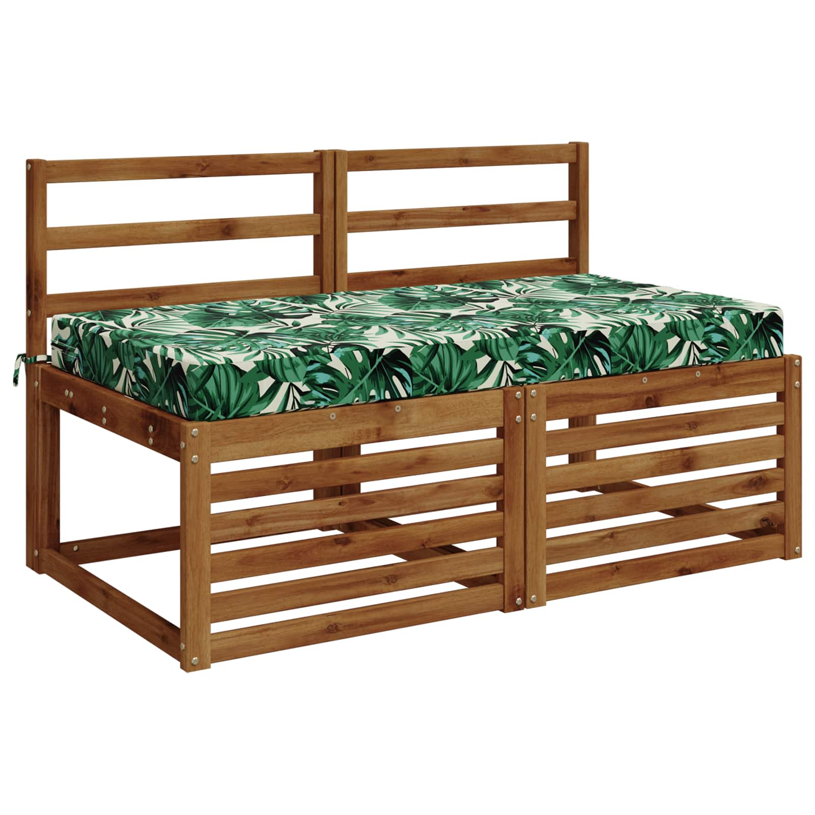 Zitkussen SOEST 100% Polyester Bladpatroon 120 x 80 x 10 cm image 2