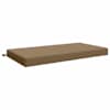 vidaXL Istmepadi SOEST 100% Pol&uuml;ester Pruunikashall 120 x 80 x 10 cm