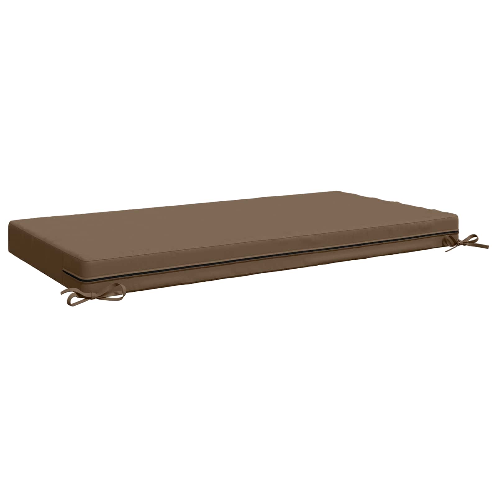 Zitkussen SOEST 100% Polyester Taupe 120 x 60 x 10 cm image 4