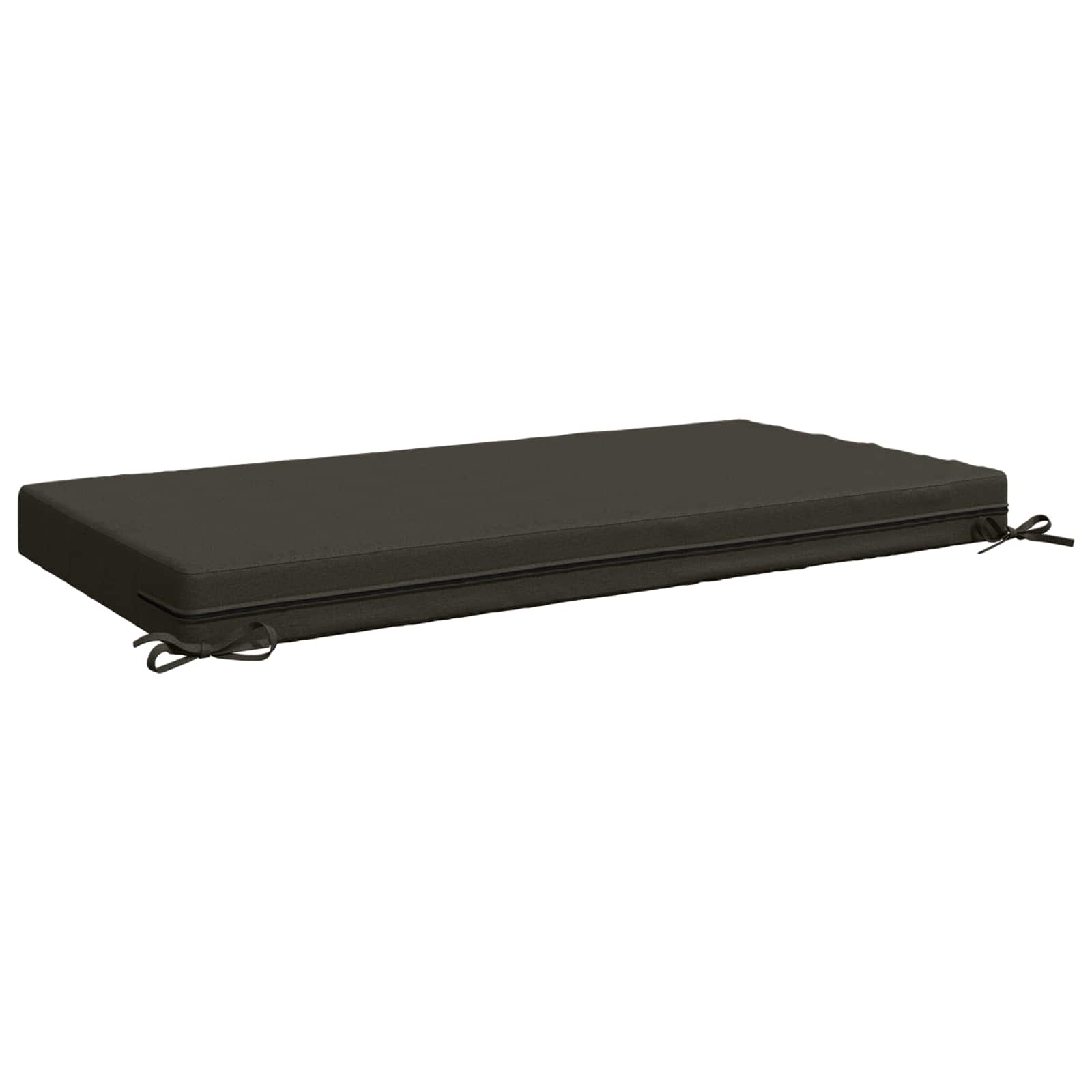 Zitkussen SOEST 100% Polyester Antraciet 120 x 60 x 10 cm image 4