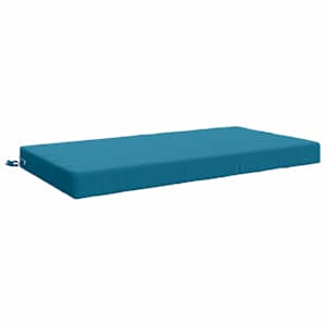 vidaXL Istmepadi SOEST 100% Pol&uuml;ester Helesinine 120 x 60 x 10 cm