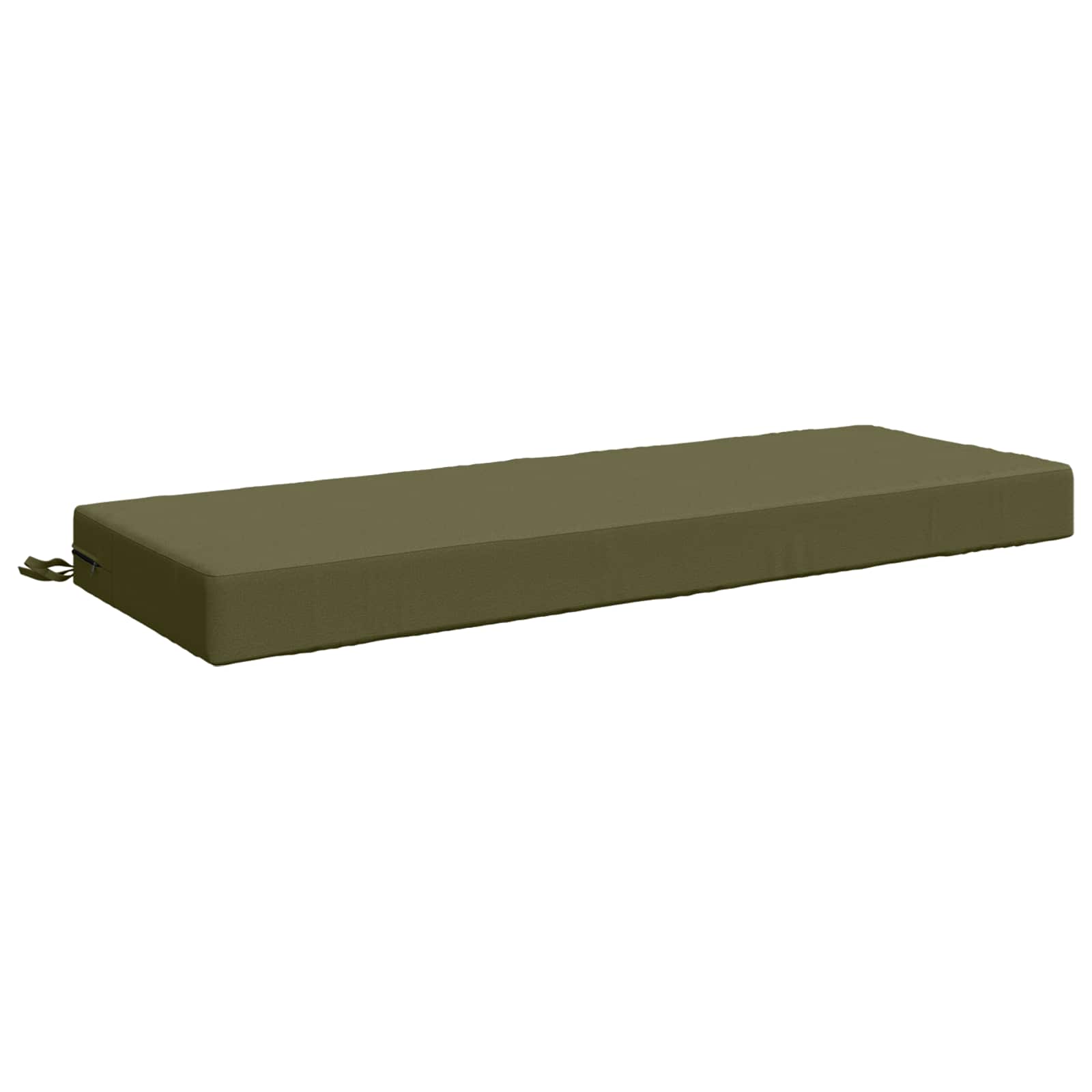 Zitkussen SOEST 100% Polyester Olijfgroen 120 x 40 x 10 cm image 1
