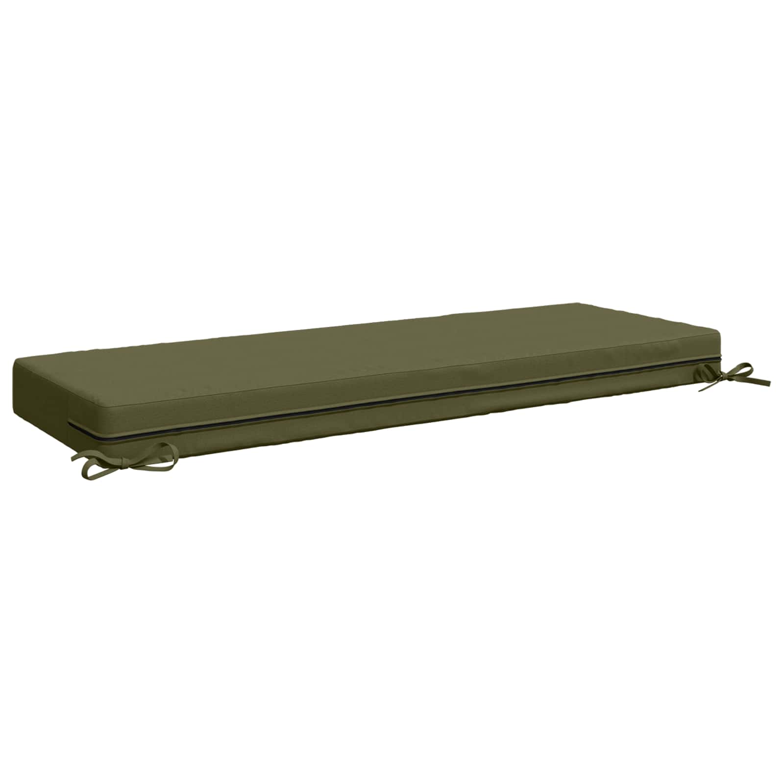 Zitkussen SOEST 100% Polyester Olijfgroen 120 x 40 x 10 cm image 4