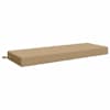 vidaXL Istmepadi SOEST 100% Pol&uuml;ester Liivakarva 120 x 40 x 10 cm