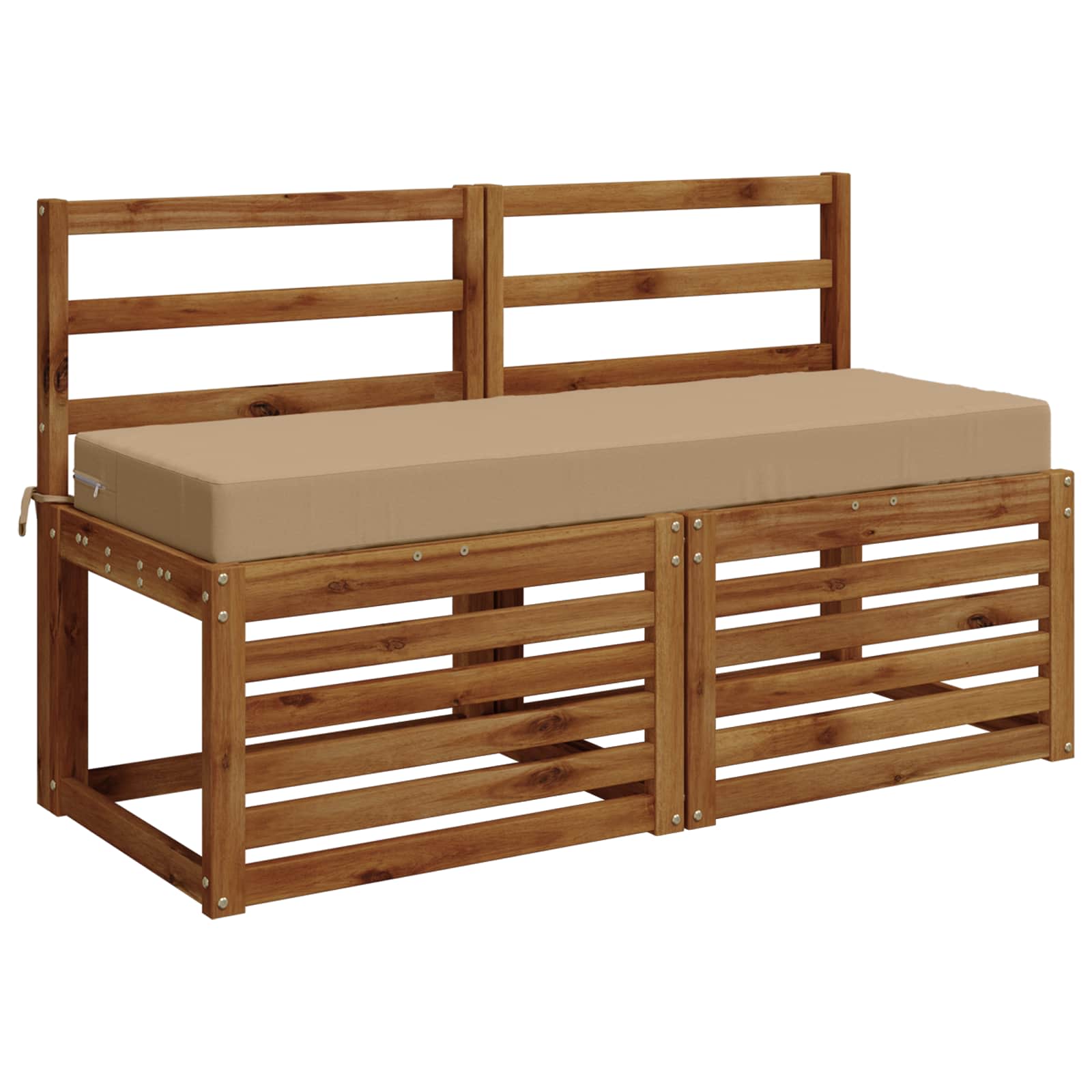 Zitkussen SOEST 100% Polyester Zand 120 x 40 x 10 cm image 2