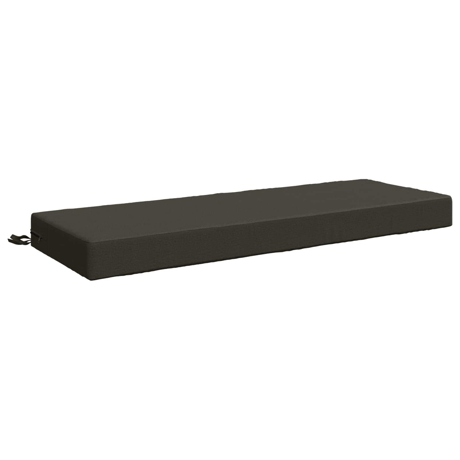Zitkussen SOEST 100% Polyester Antraciet 120 x 40 x 10 cm image 1