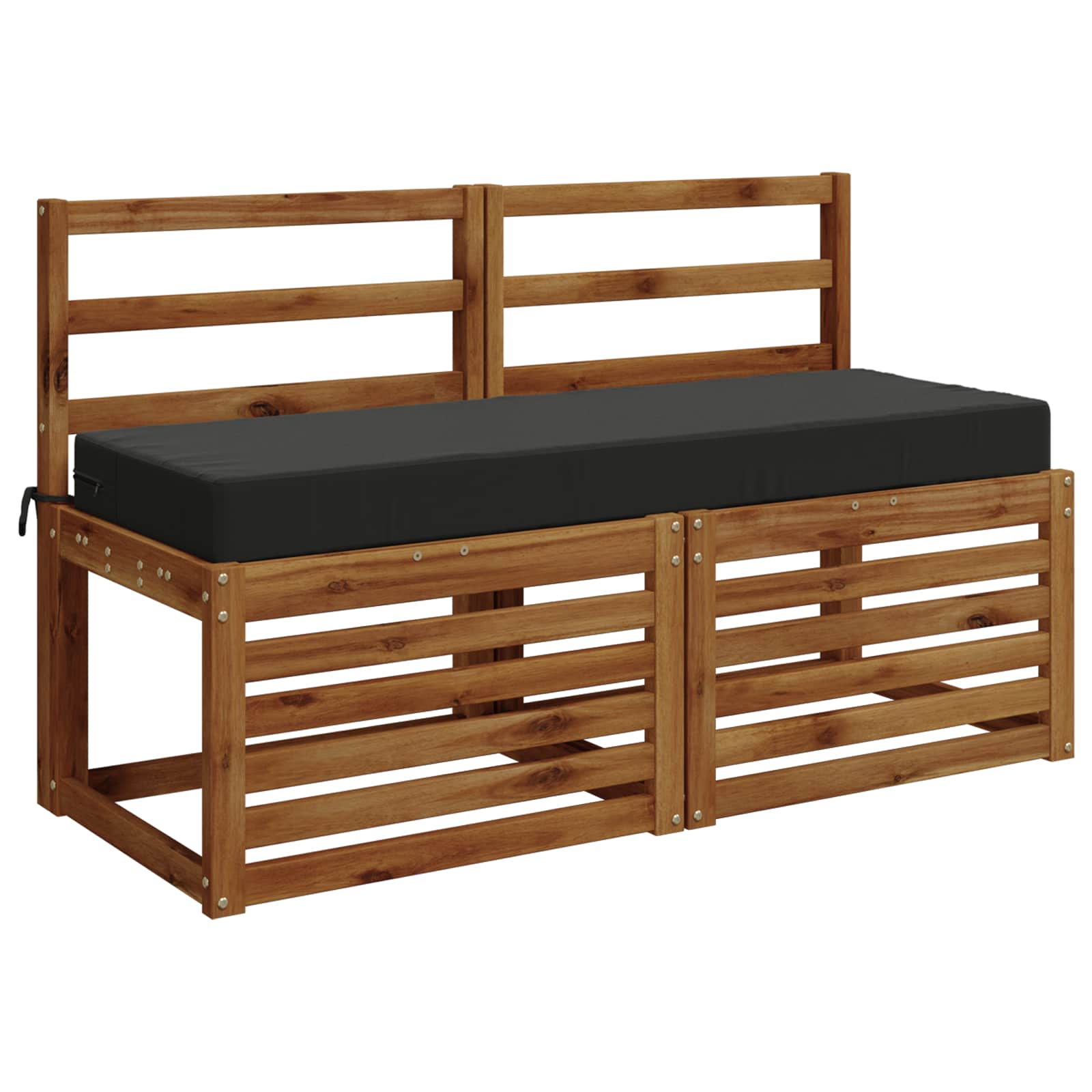 Zitkussen SOEST 100% Polyester Antraciet 120 x 40 x 10 cm image 2
