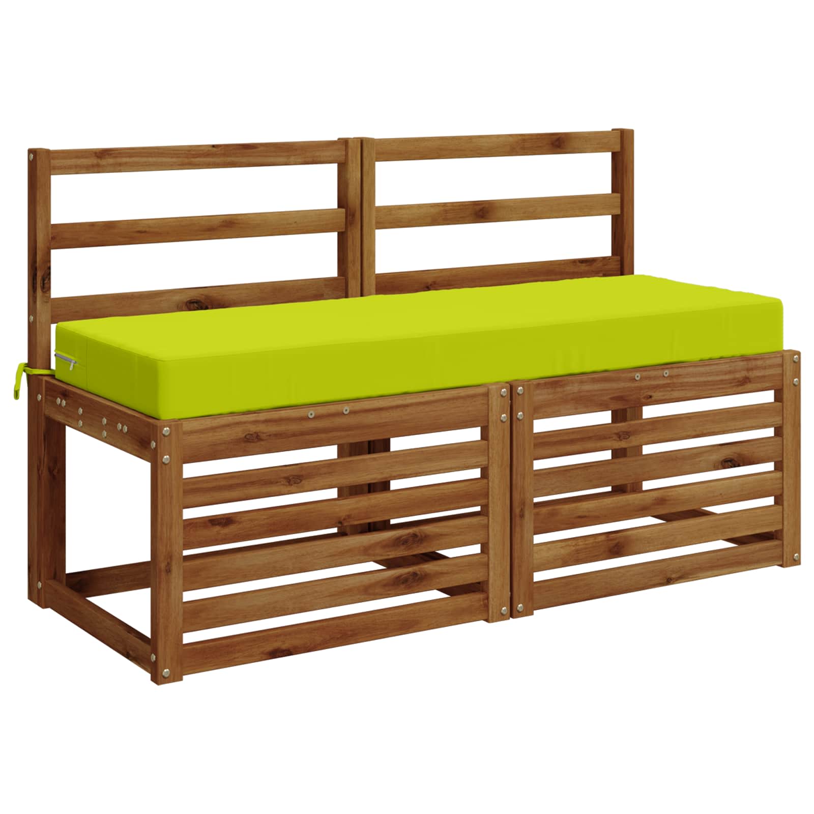 Zitkussen SOEST 100% Polyester Helder groen 120 x 40 x 10 cm image 3