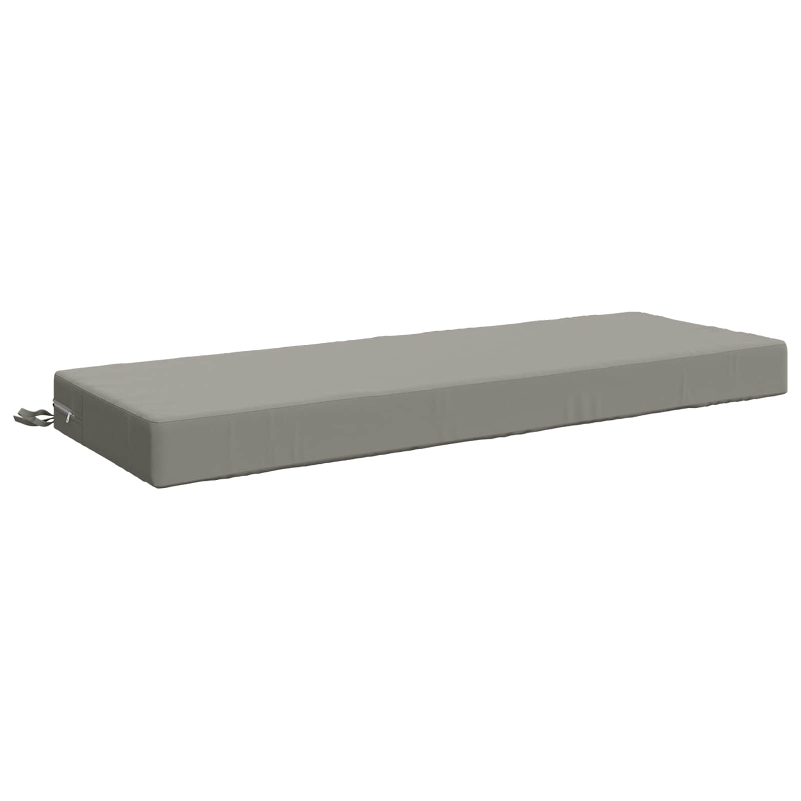 Zitkussen SOEST 100% Polyester Grijs 120 x 40 x 10 cm image 1
