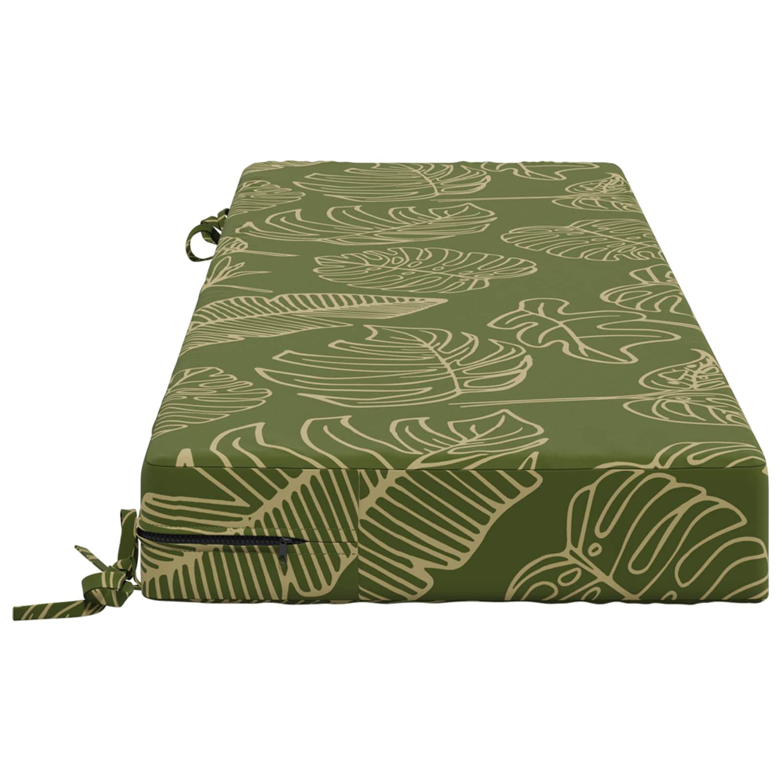 Zitkussen SOEST 100% Polyester Bladontwerp 120 x 40 x 10 cm image 4