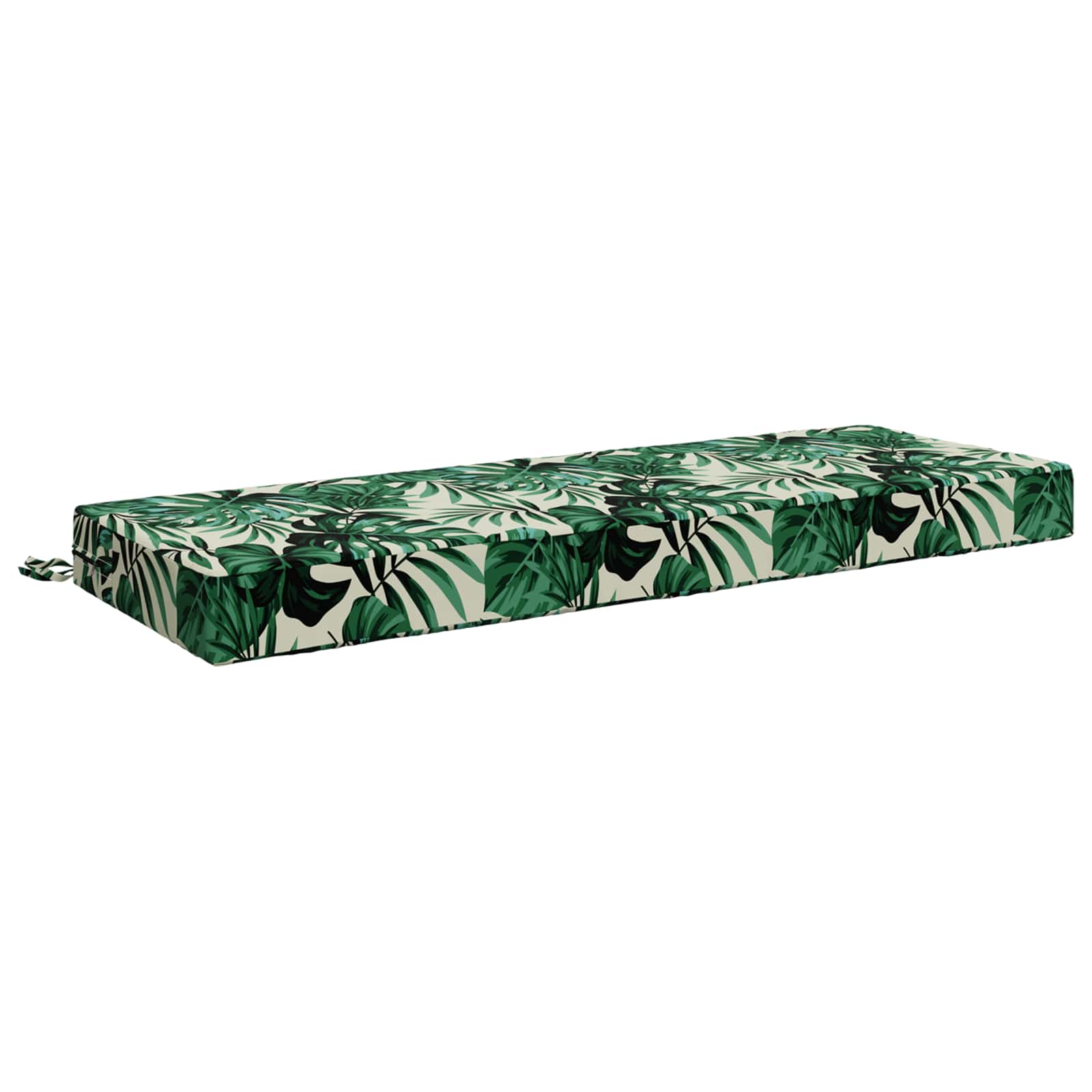 Zitkussen SOEST 100% Polyester Bladpatroon 120 x 40 x 10 cm image 1