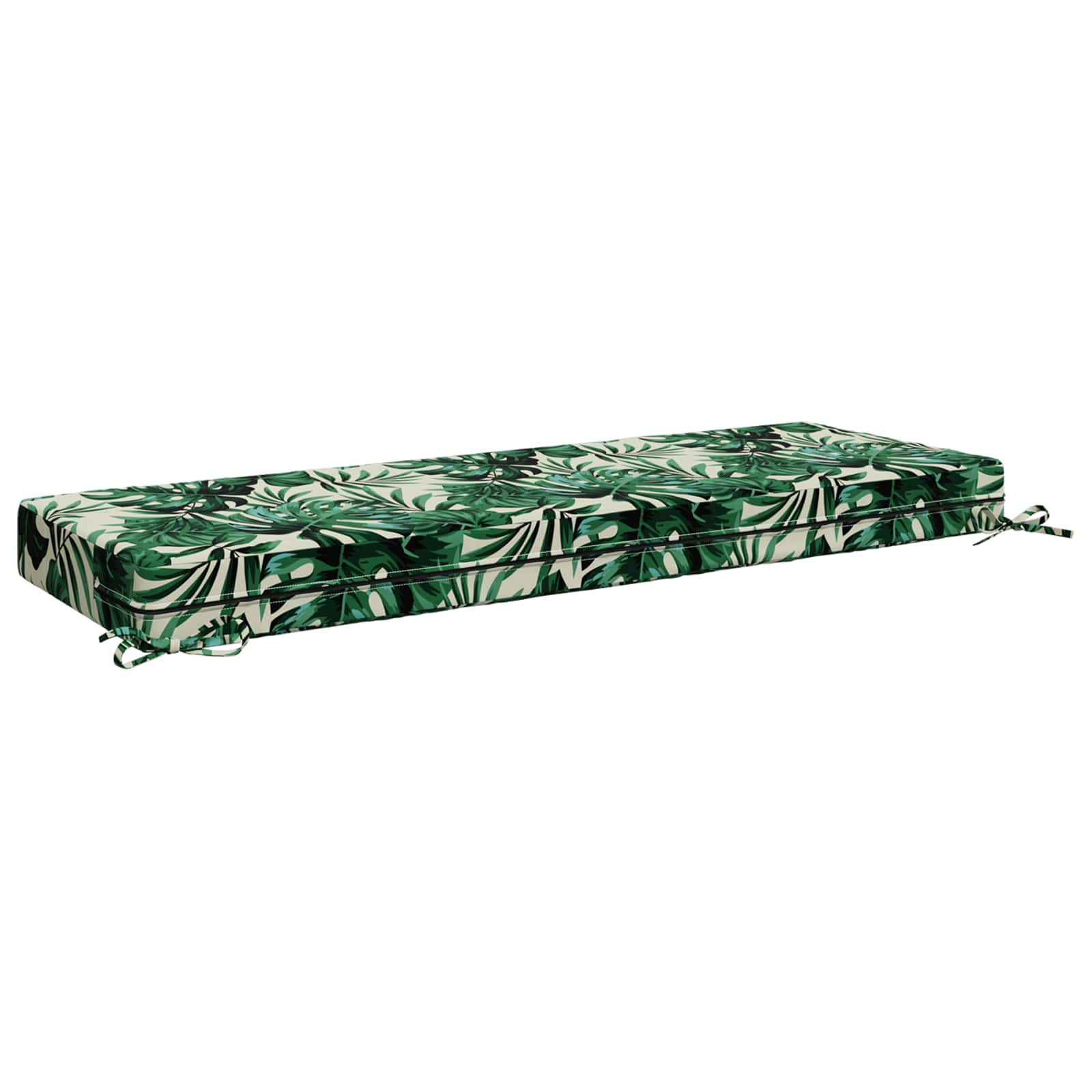 Zitkussen SOEST 100% Polyester Bladpatroon 120 x 40 x 10 cm image 4