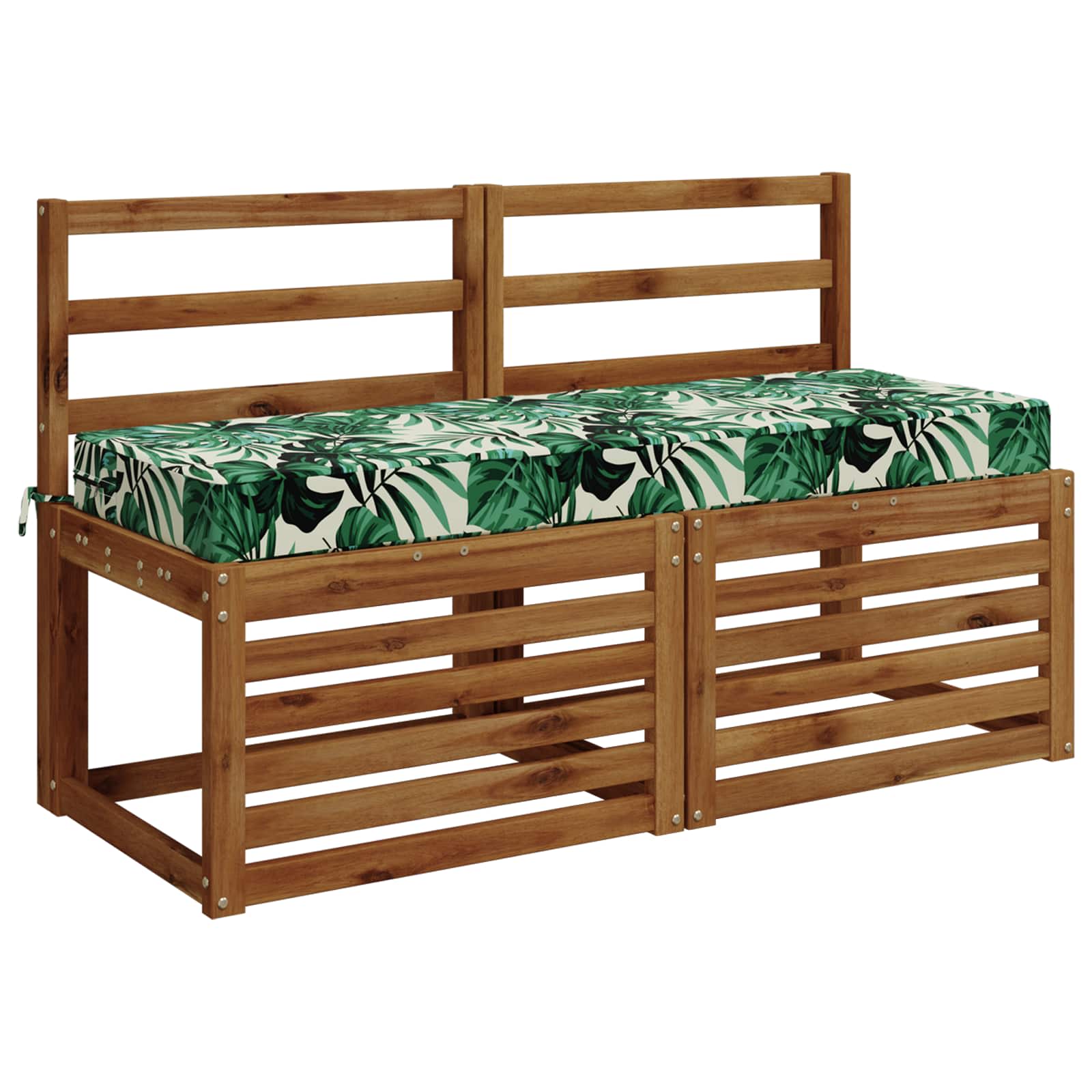 Zitkussen SOEST 100% Polyester Bladpatroon 120 x 40 x 10 cm image 2