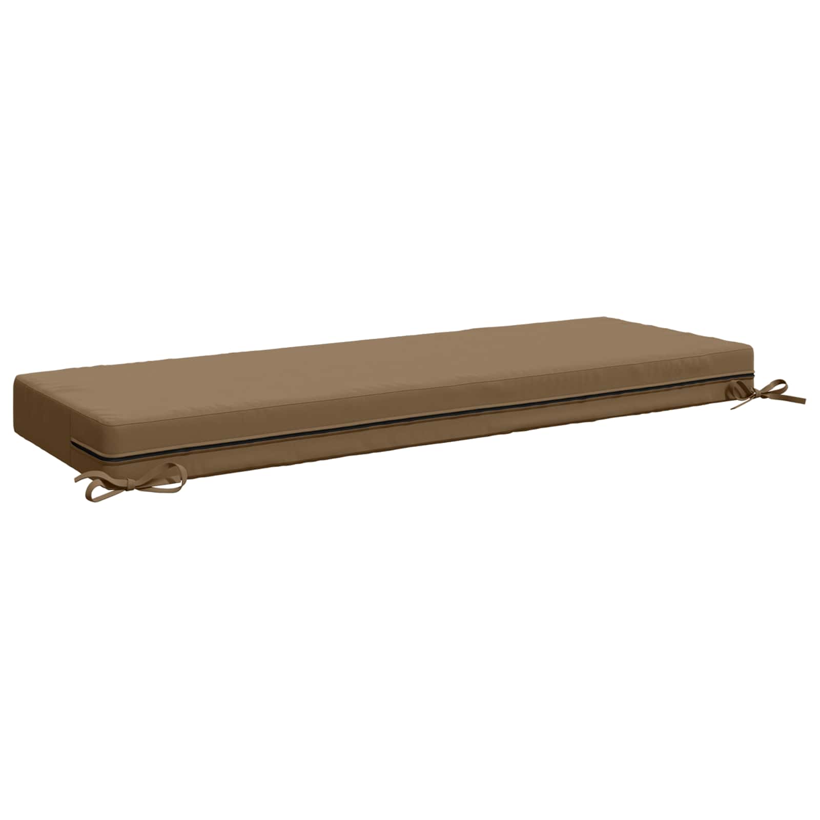 Zitkussen SOEST 100% Polyester Taupe 120 x 40 x 10 cm image 4