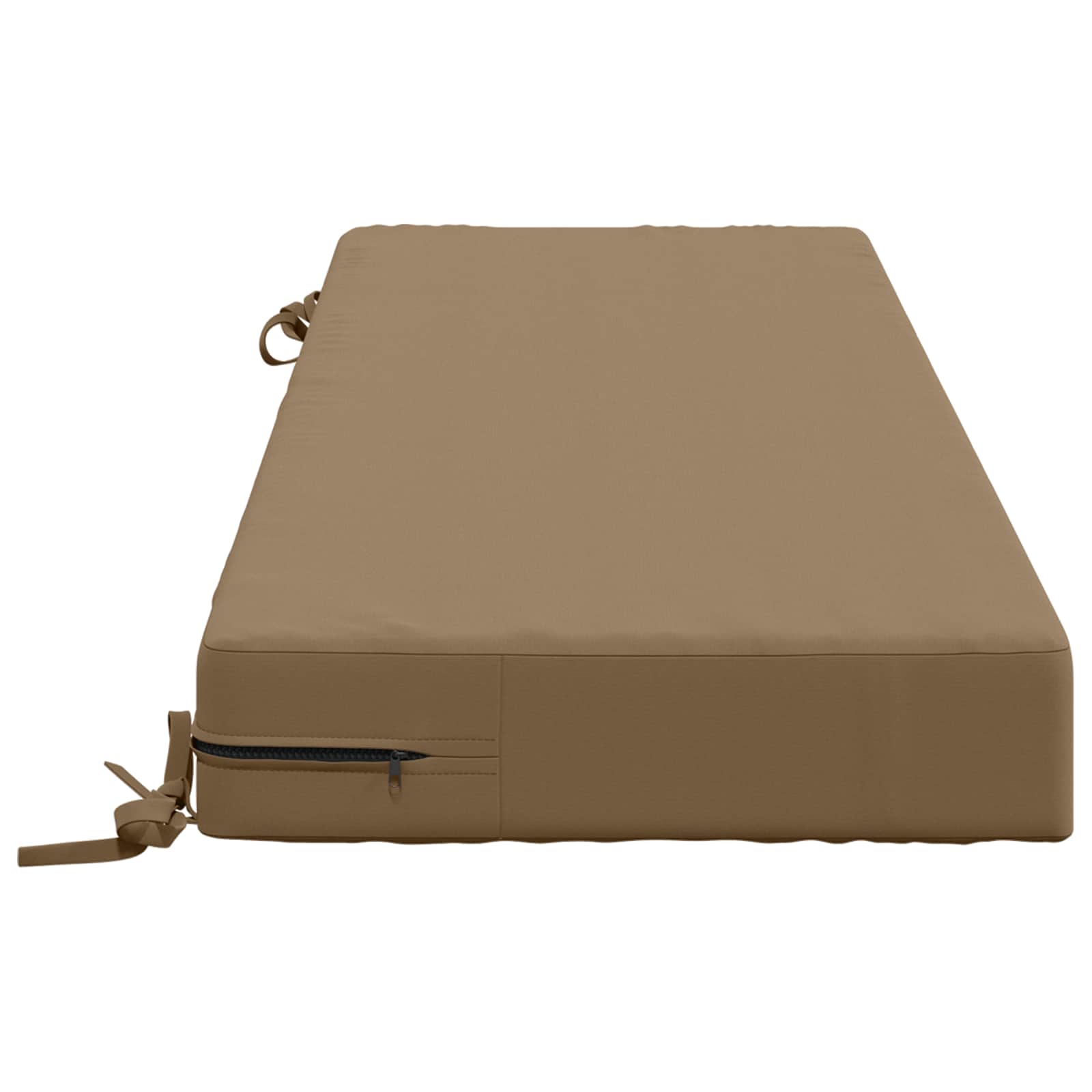Zitkussen SOEST 100% Polyester Taupe 120 x 40 x 10 cm image 3