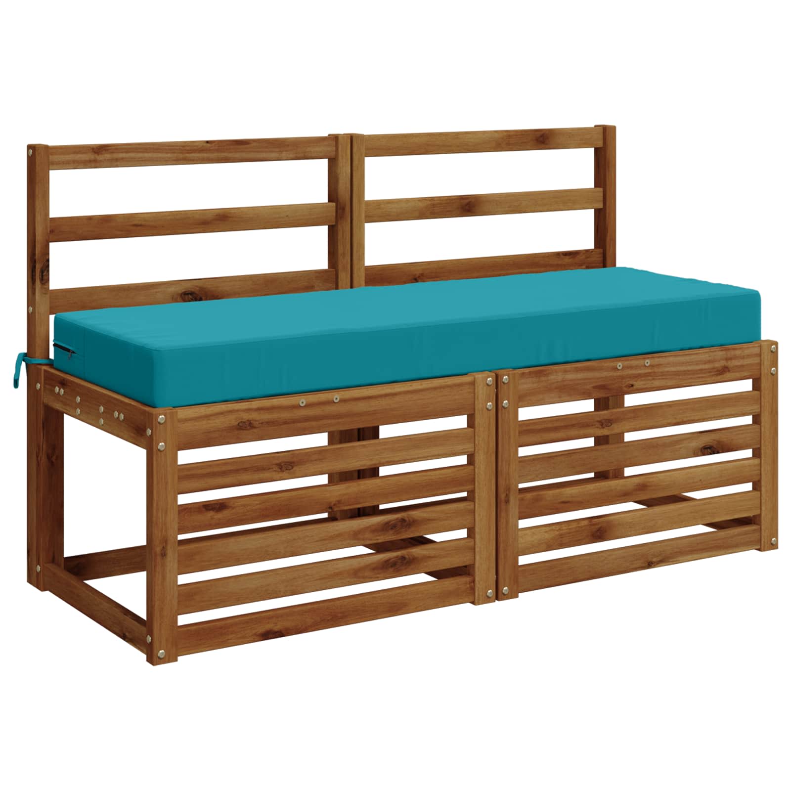 Zitkussen SOEST 100% Polyester Turquoise 120 x 40 x 10 cm image 2