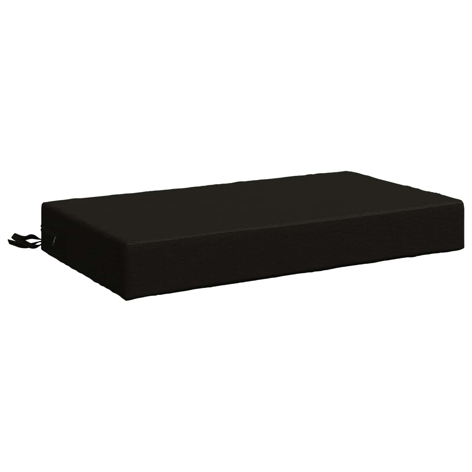 Zitkussen SOEST 100% Polyester Zwart 70 x 40 x 10 cm image 1