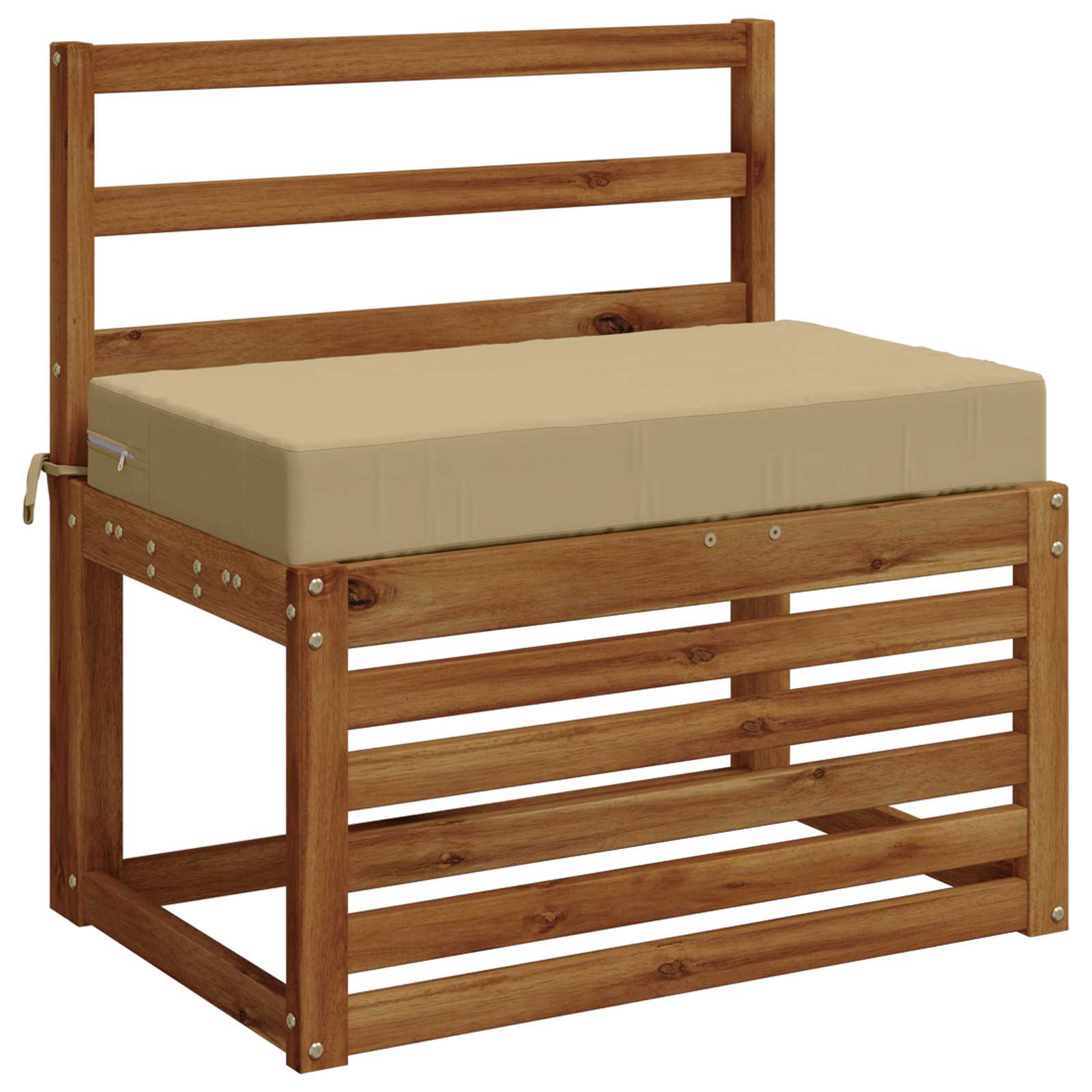 Zitkussen SOEST 100% Polyester Beige 70 x 40 x 10 cm image 2
