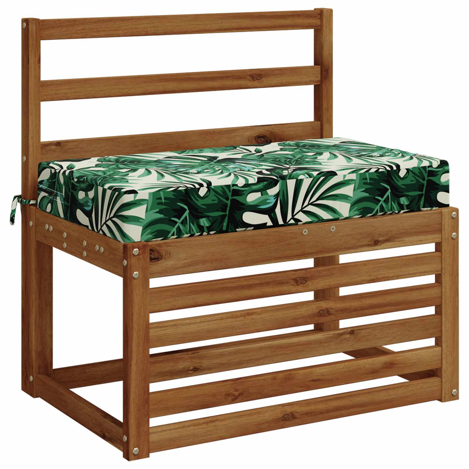 Zitkussen SOEST 100% Polyester Bladpatroon 70 x 40 x 10 cm image 3