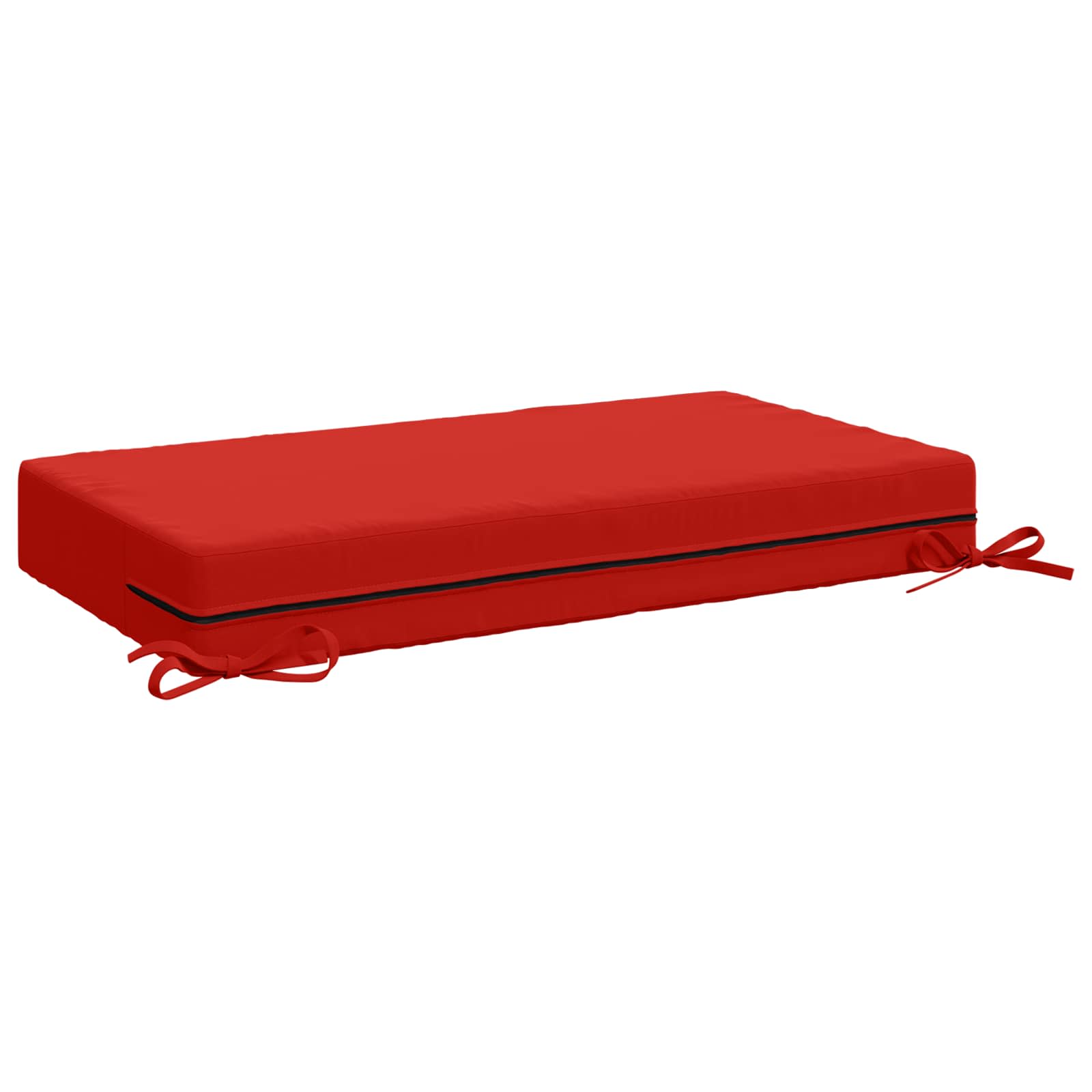 Zitkussen SOEST 100% Polyester Rood 70 x 40 x 10 cm image 4