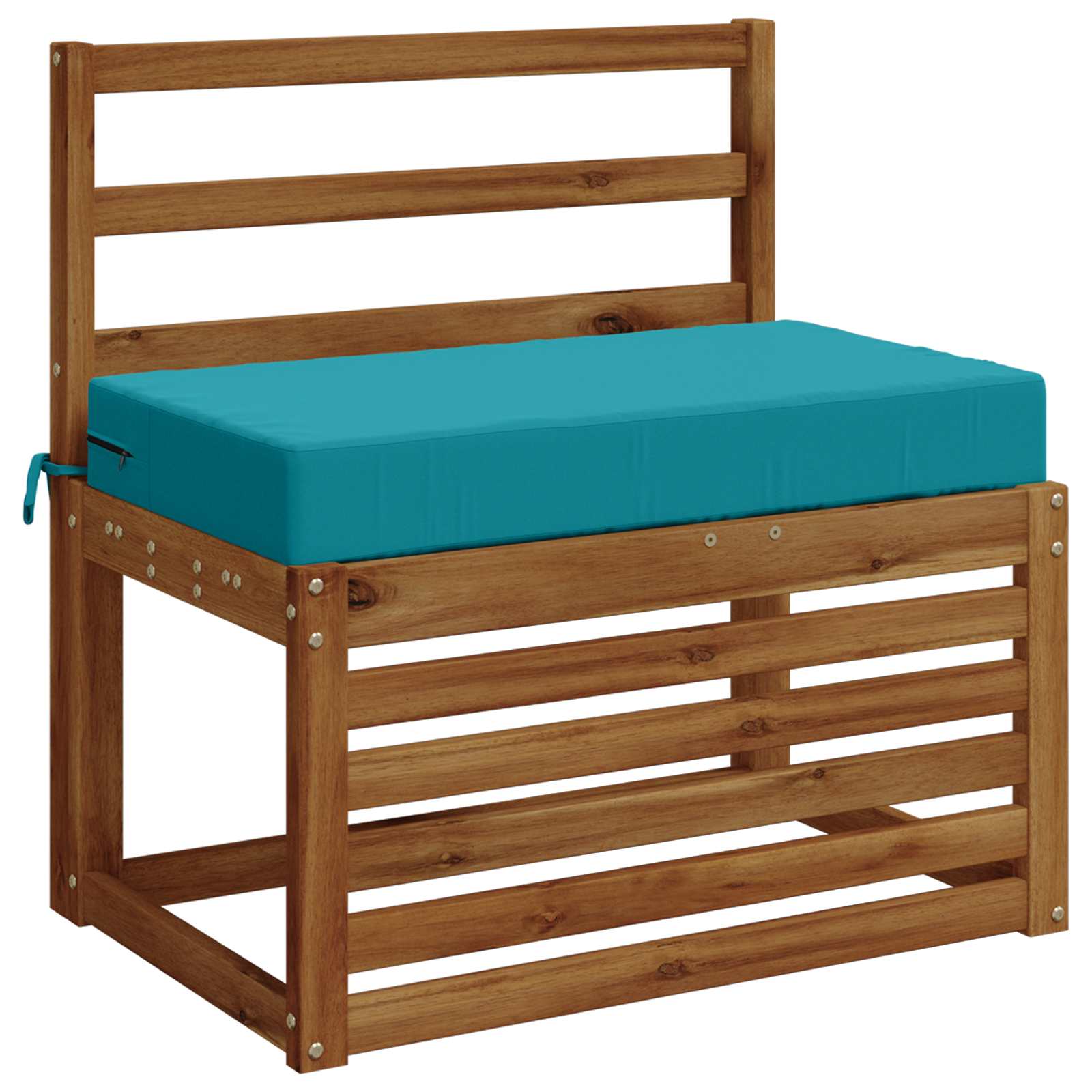 Zitkussen SOEST 100% Polyester Turquoise 70 x 40 x 10 cm image 3
