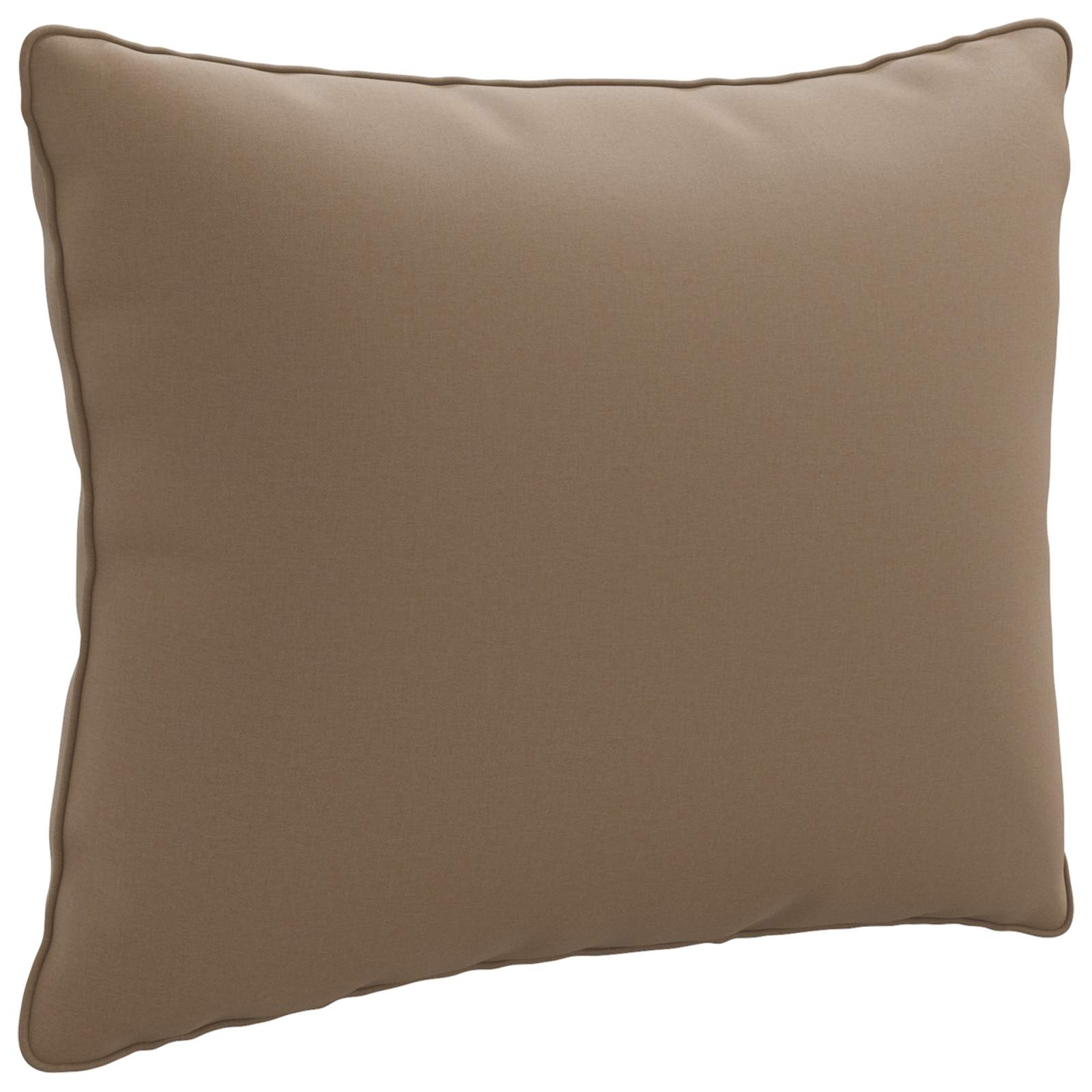 1-Delig Rugkussen PUTTEN 100% Polyester Taupe 50 x 40 x 15 cm image 1