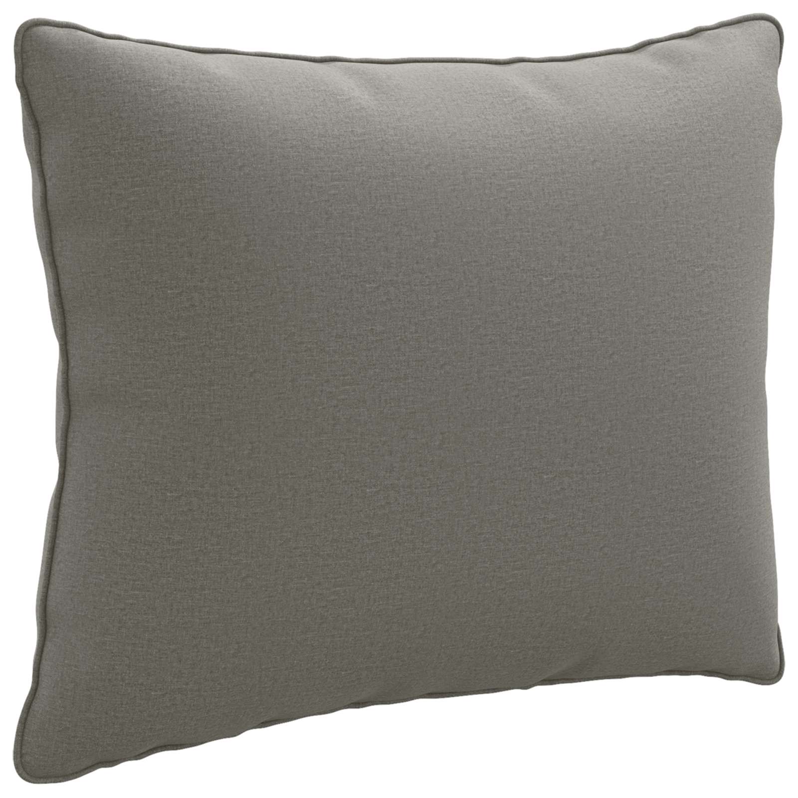 vidaXL Vankúš na chrbát PUTTEN 100% polyester Sivá 50 x 40 x 15 cm