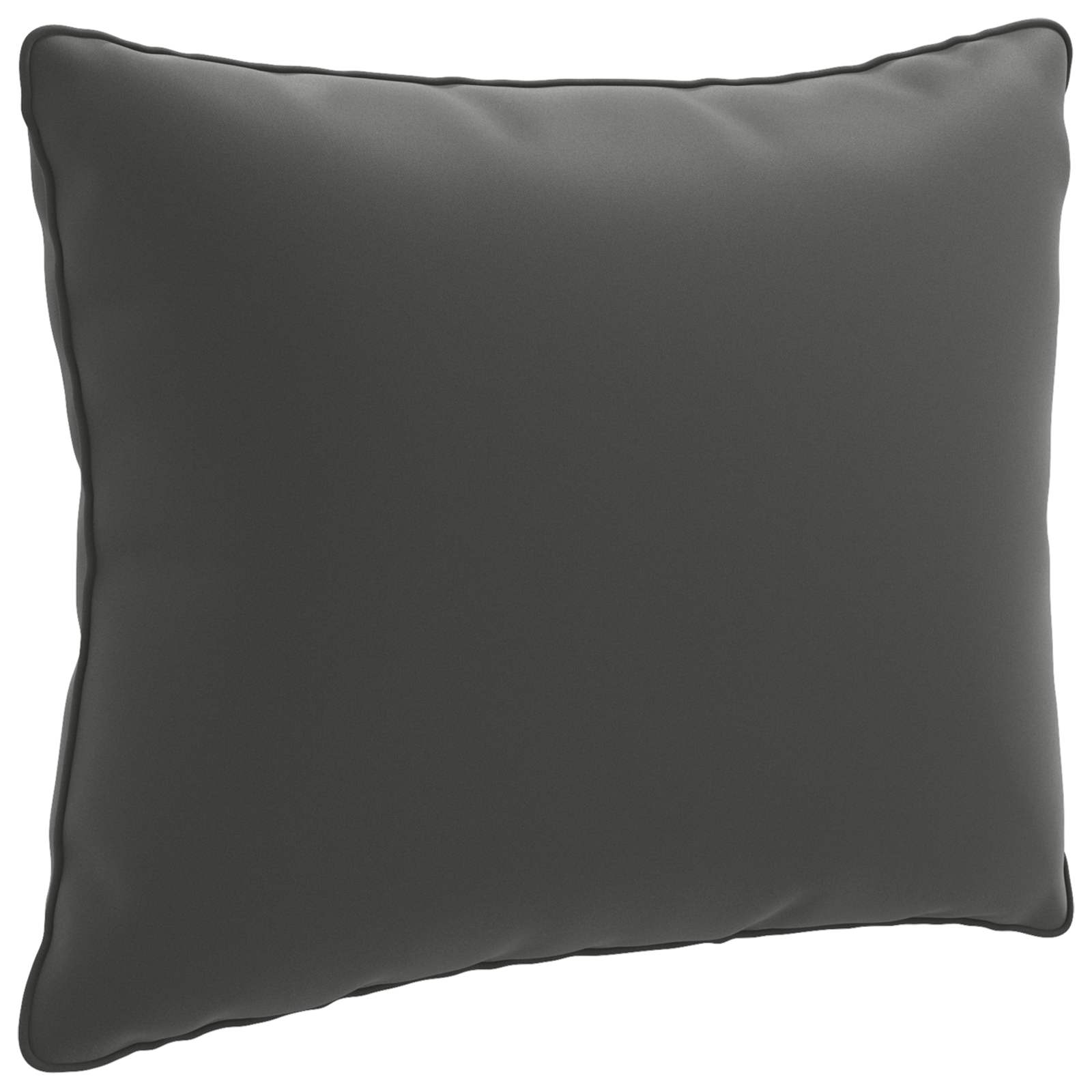 1-Delig Rugkussen PUTTEN 100% Polyester Antraciet image 1