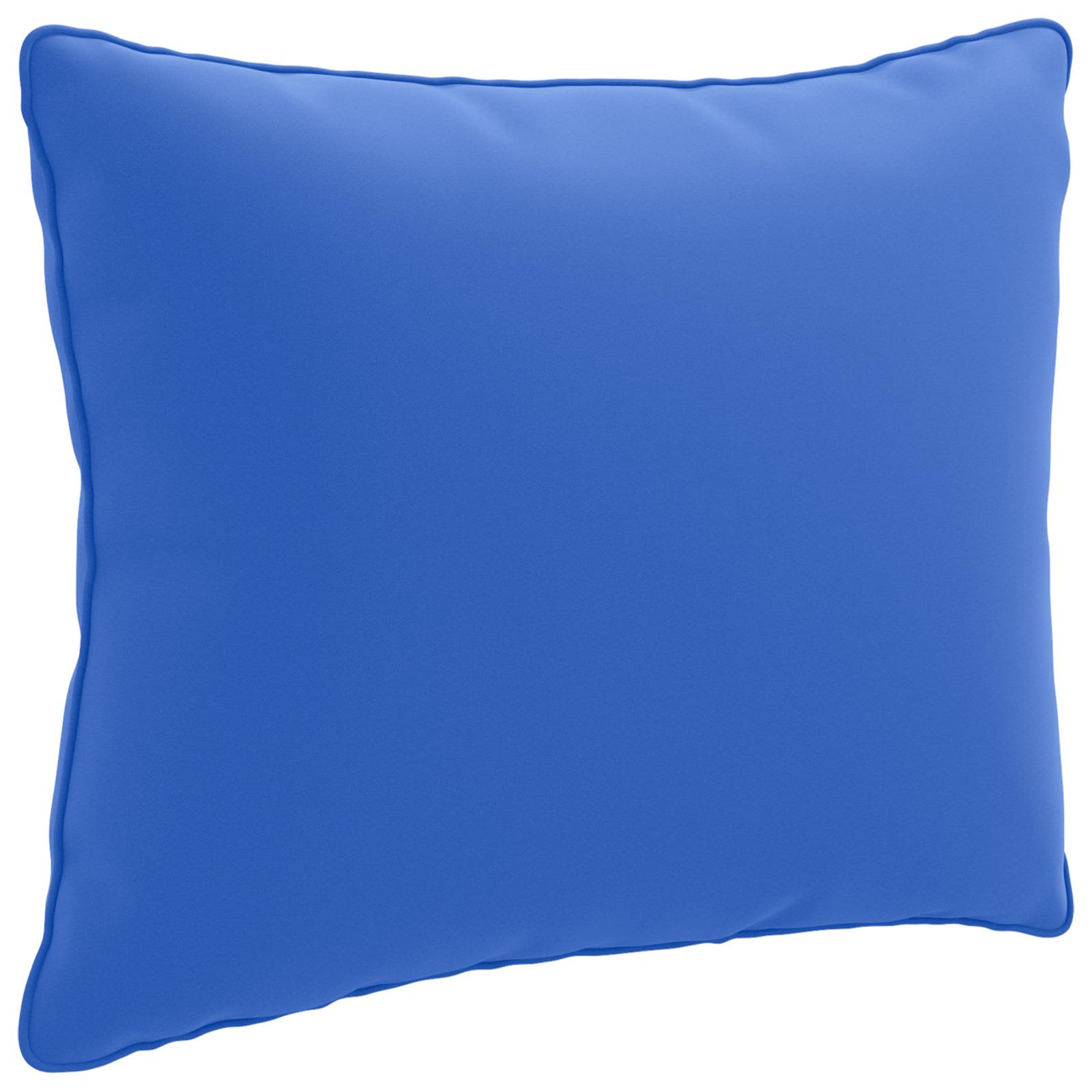 1-Delig Rugkussen PUTTEN 100% Polyester Koninklijk Blauw image 2