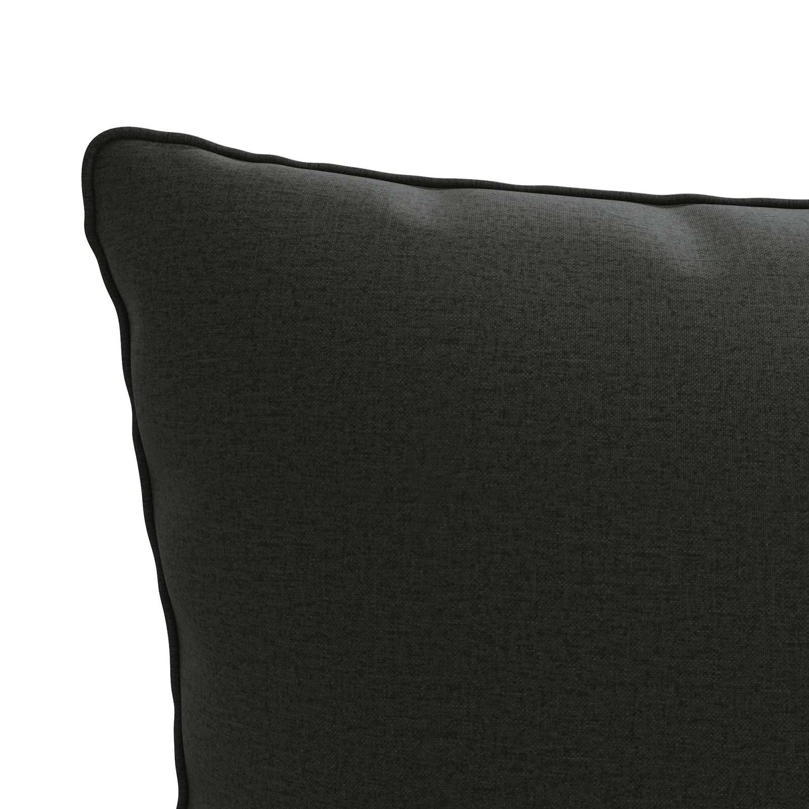1-Delig Rugkussen PUTTEN 100% Polyester Zwart 60 x 40 x 15 cm image 6
