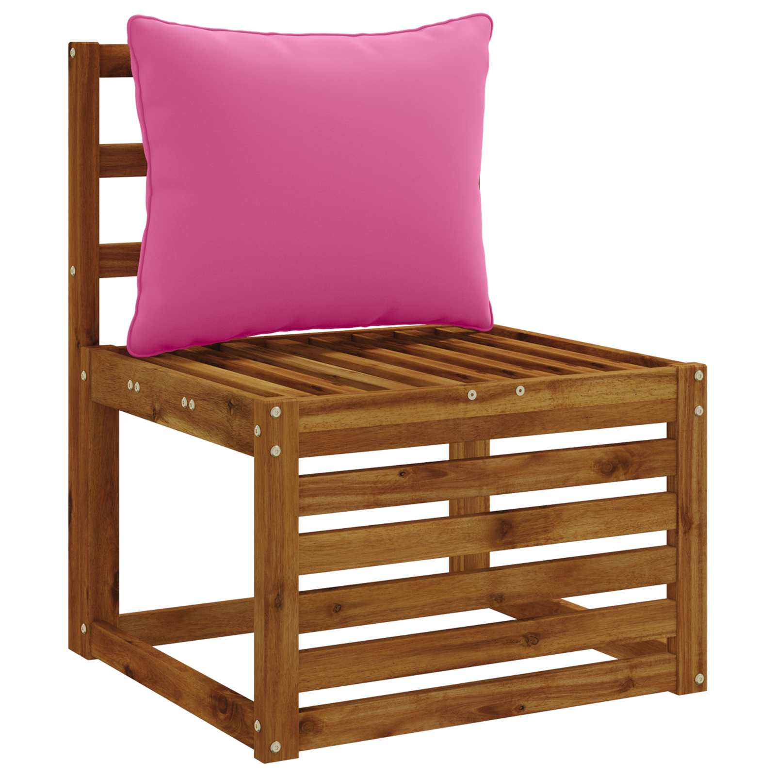1-Delig Rugkussen PUTTEN 100% Polyester Roze 60 x 40 x 15 cm image 2