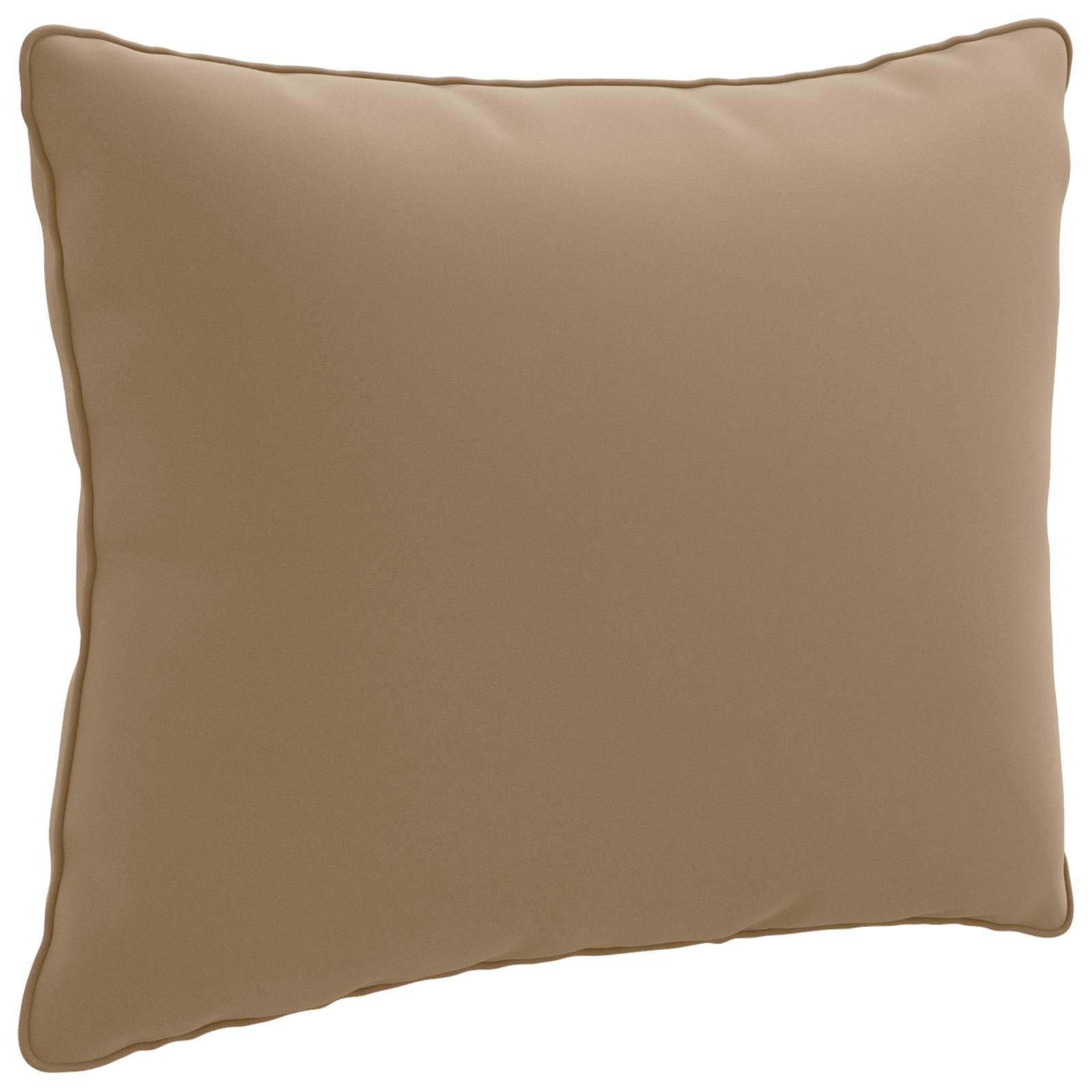 1-Delig Rugkussen PUTTEN 100% Polyester Taupe 60 x 40 x 15 cm image 1