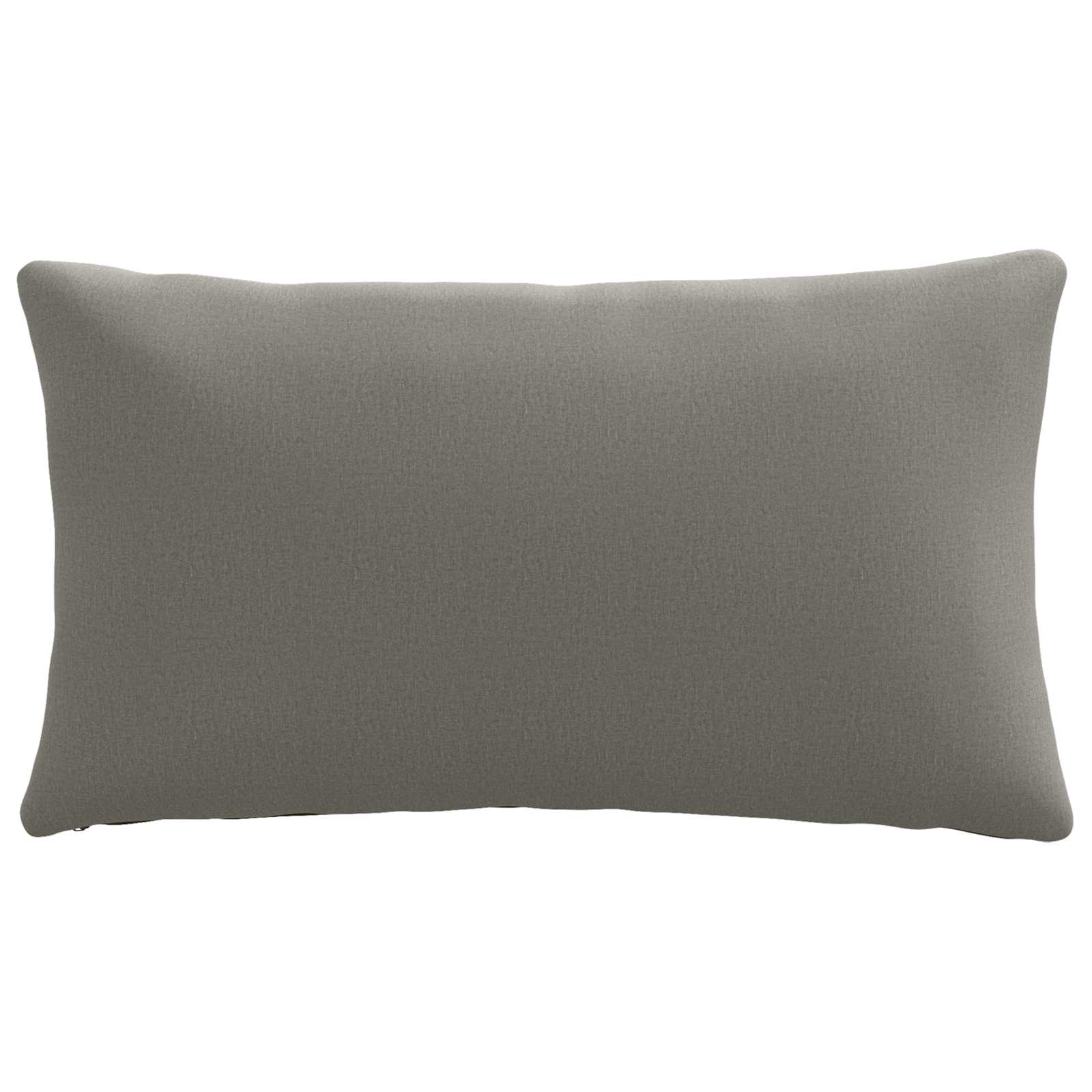 vidaXL Rugkussen PUTTEN 100% Polyester Grijs 70 x 40 x 15 cm, foto 3