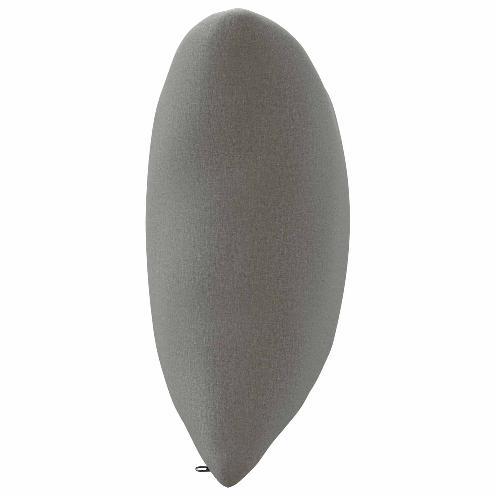 vidaXL Rugkussen PUTTEN 100% Polyester Grijs 70 x 40 x 15 cm, foto 4