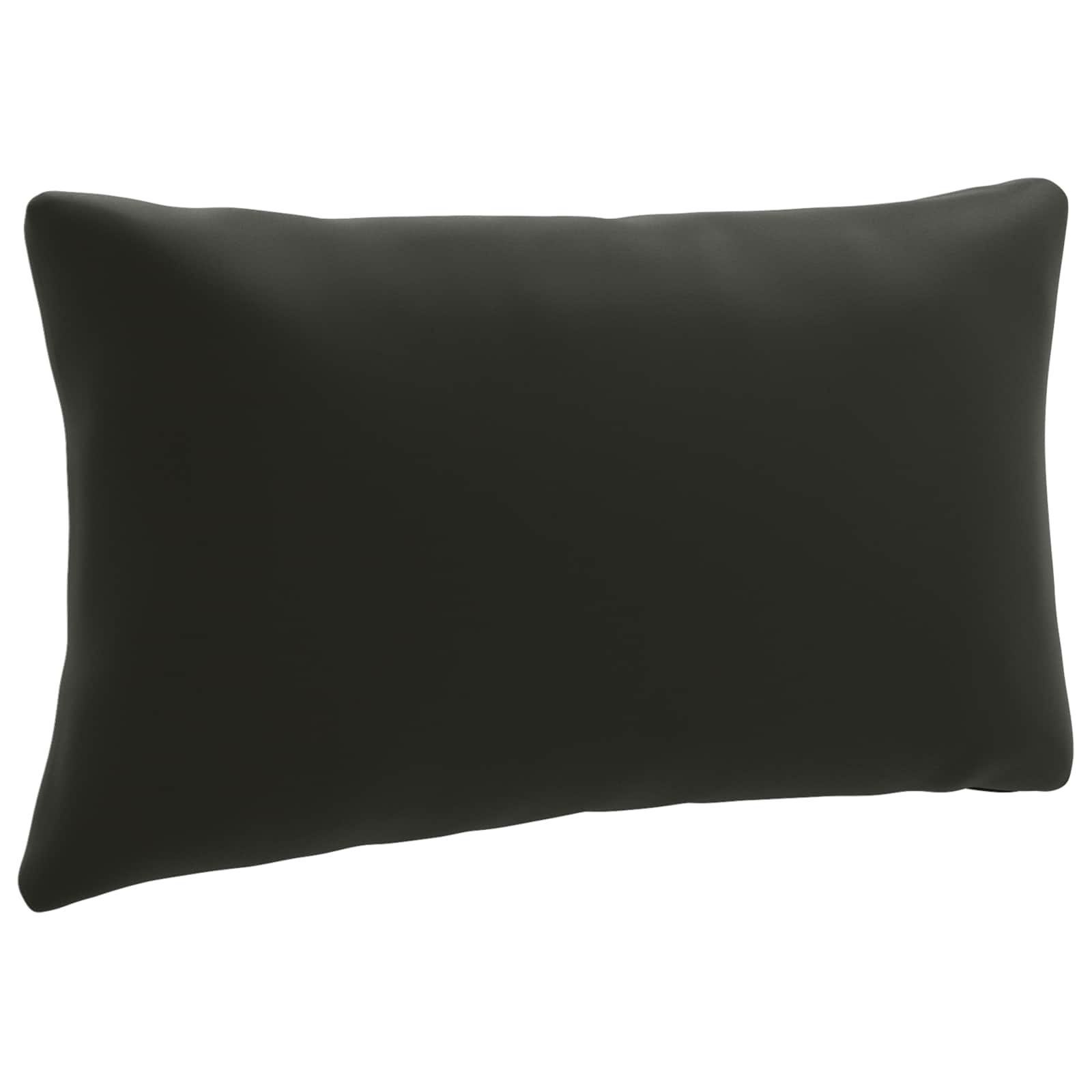 1-Delig Rugkussen PUTTEN 100% Polyester Zwart 70 x 40 x 15 cm image 2