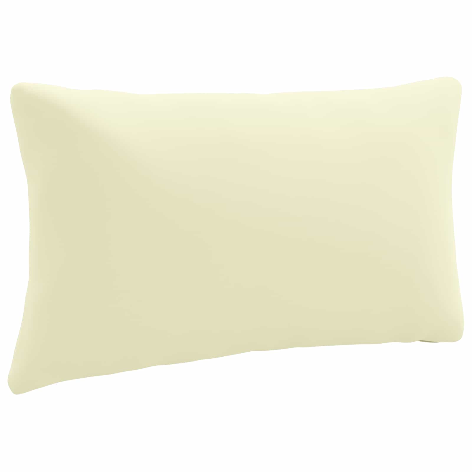 vidaXL Vankúš na chrbát PUTTEN 100% polyester Krémová 70 x 40 x 15 cm